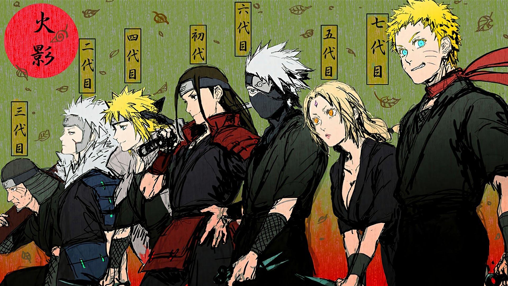 Download Naruto Hokage, Naruto, Hokage Wallpaper in 480x800 Resolution