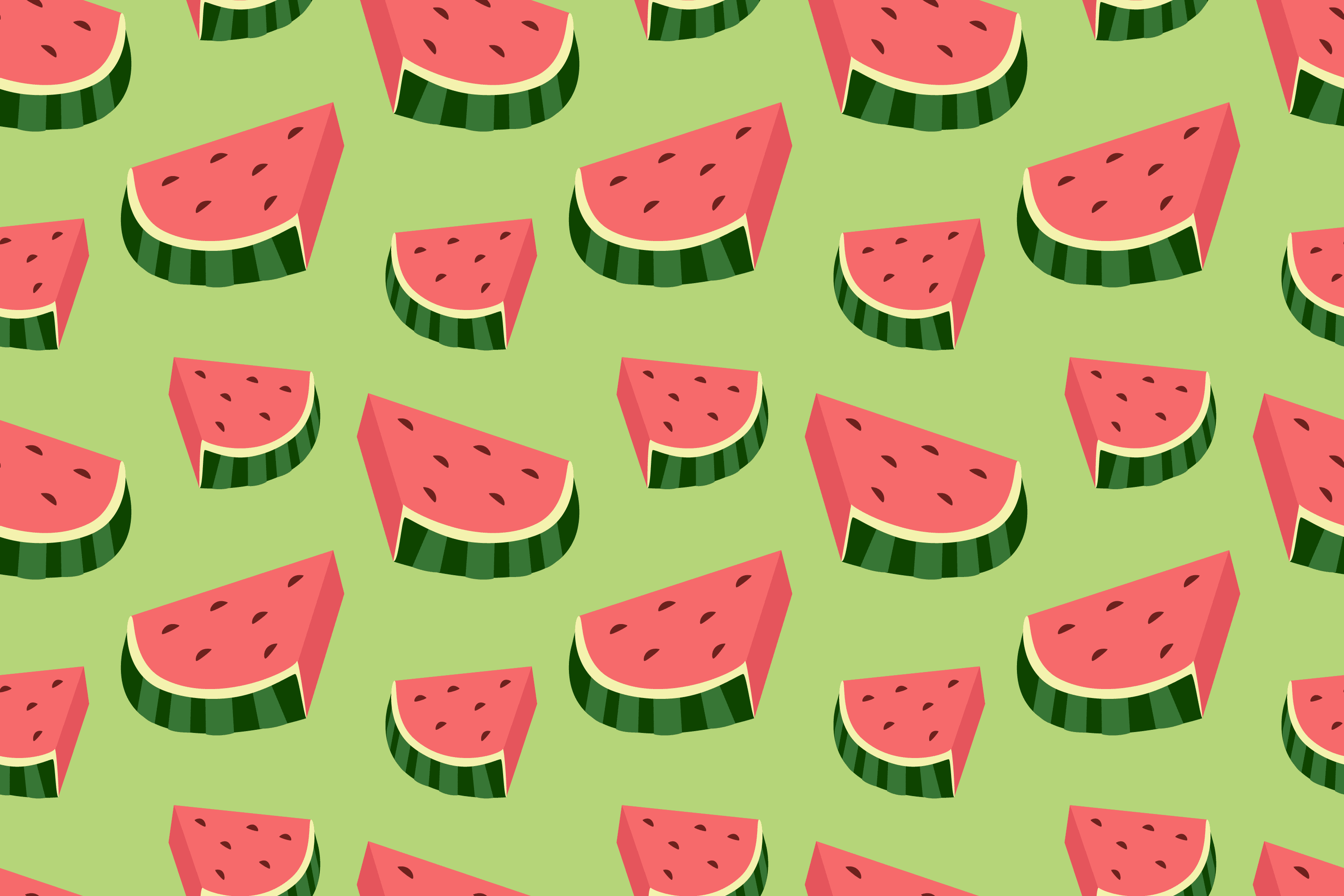 Seamless pattern with watermelons Hand drawn watermelon slices and seeds  endless wallpaper Cute fruit backdropFood design for fabric textile  print wrapping cover Vector illustration 8443681 Vector Art at Vecteezy