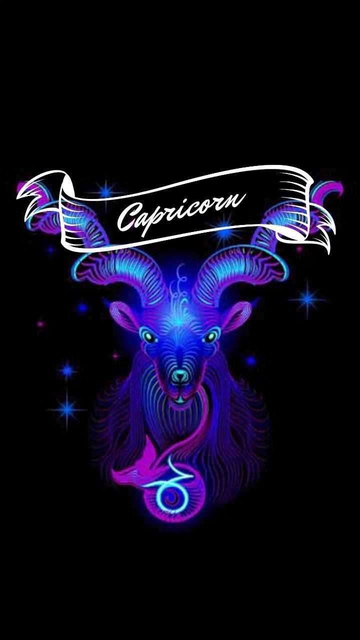 Capricorn Zodiac Symbol Wallpaper Background Design, Star Sign, Goat, Night  Sky, Generative AI Stock Illustration - Illustration of sagittarius,  cosmos: 279020440