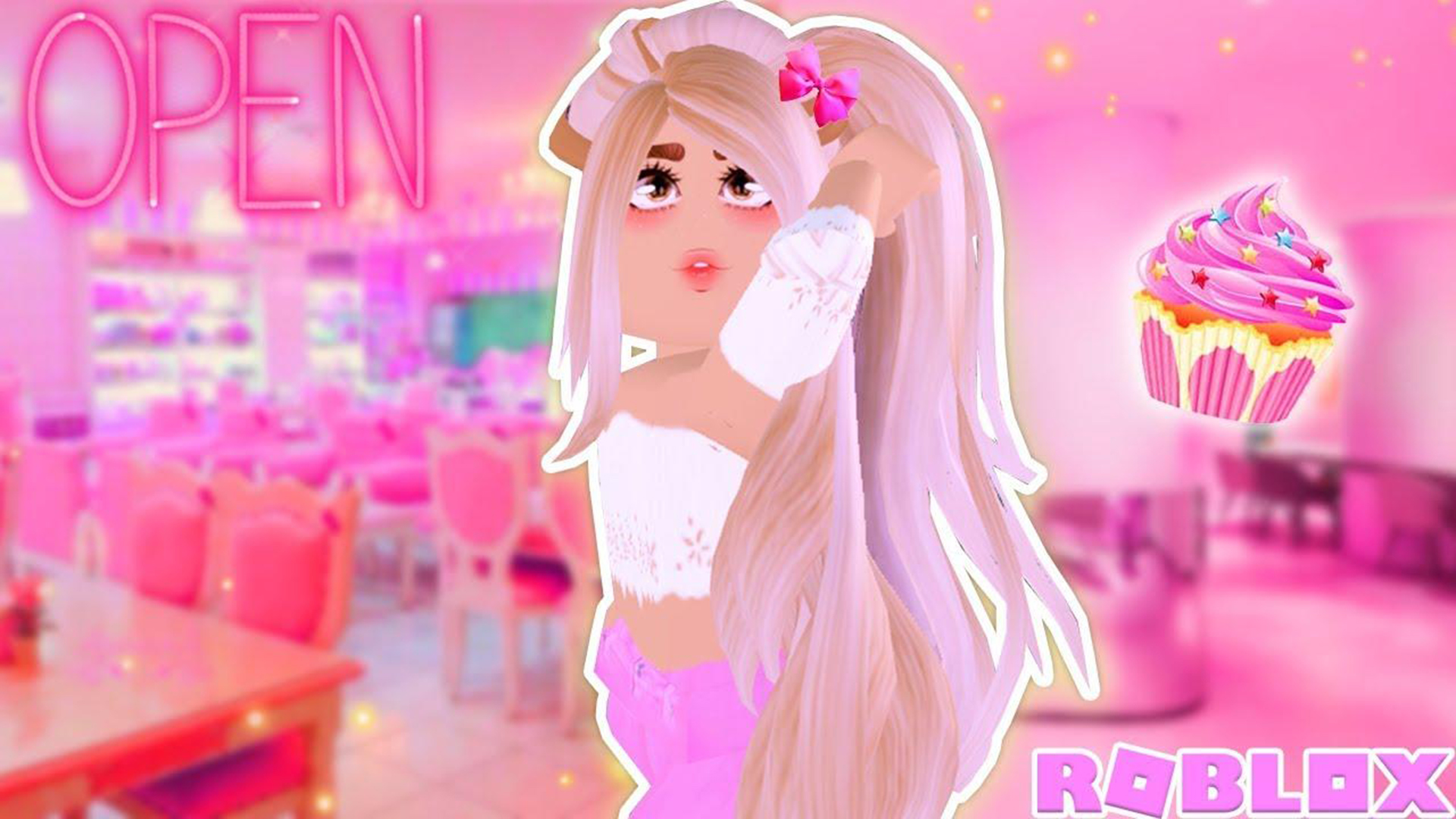 Download Aesthetic Roblox Party Girls Wallpaper