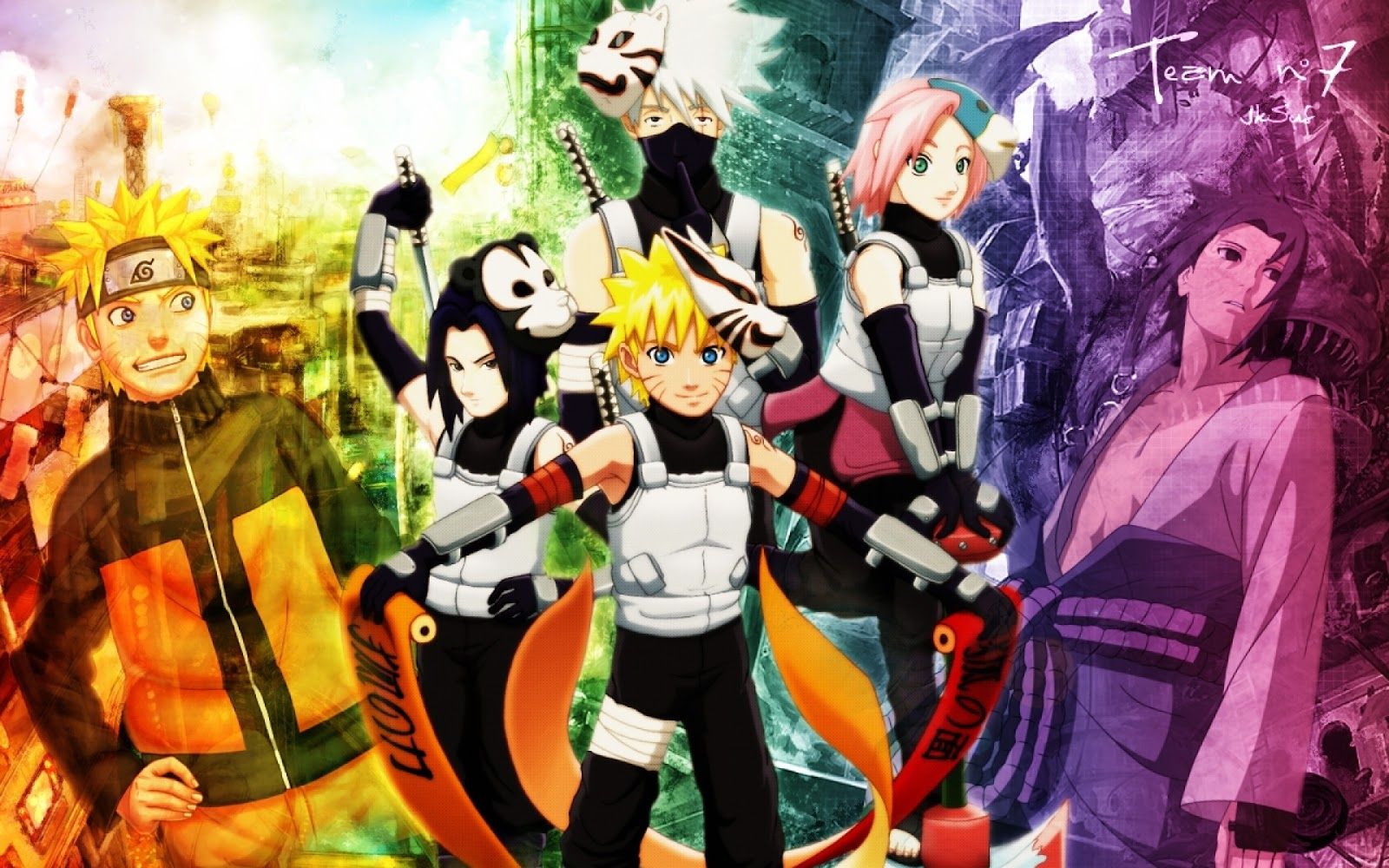 15 Naruto Team 7 Wallpapers for iPhone and Android by Michael Green