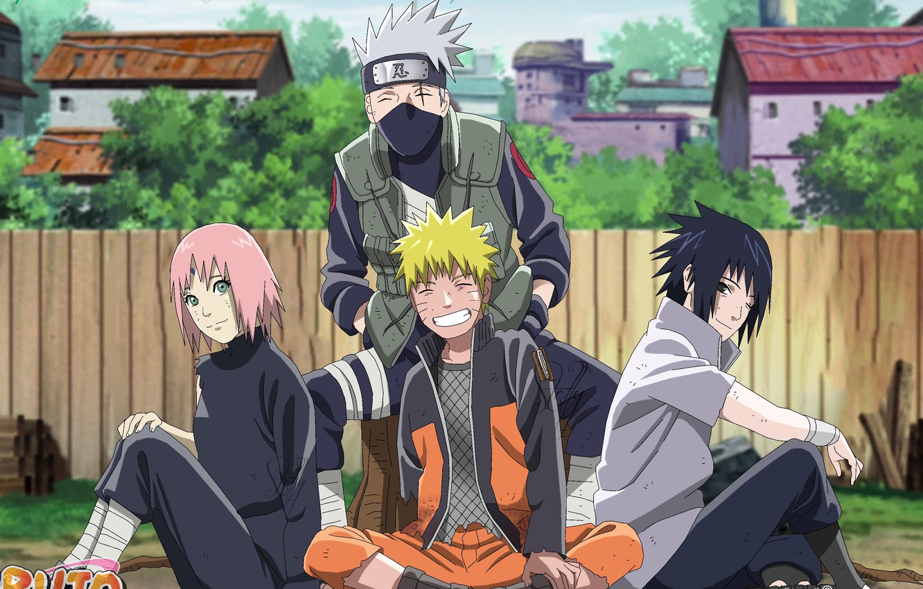 Wallpaper Naruto Team 7 Digital Naruto Shippuden  Wallpaperforu