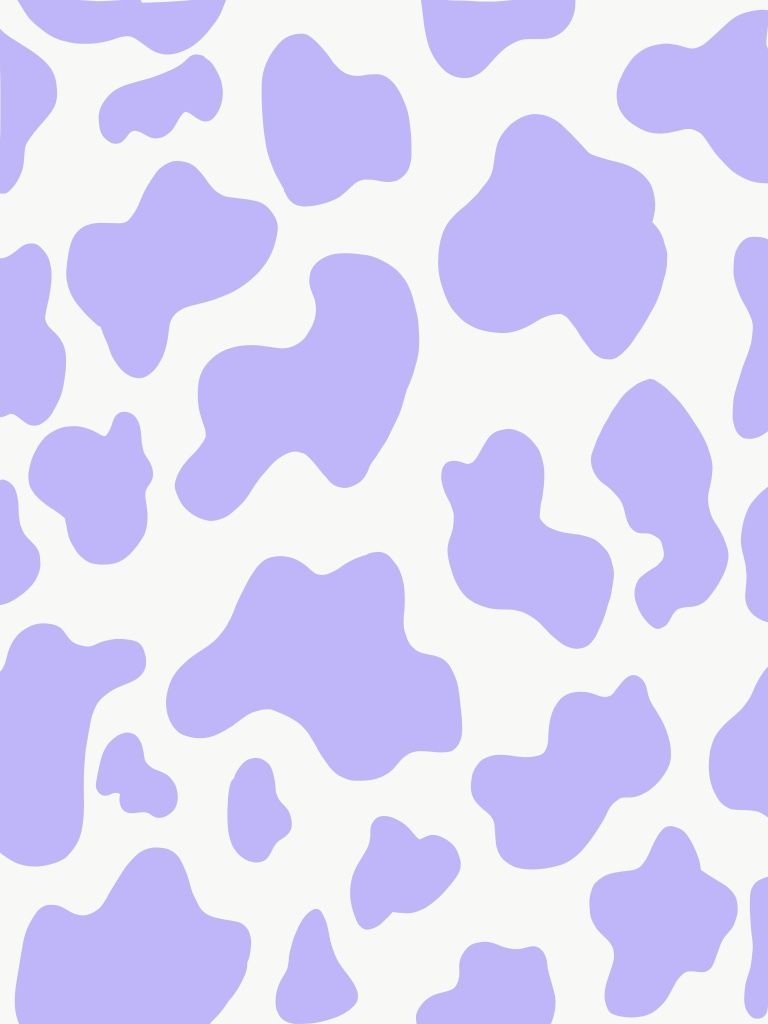 Blue Cartoon Cow Simple Background Wallpaper Image For Free Download   Pngtree