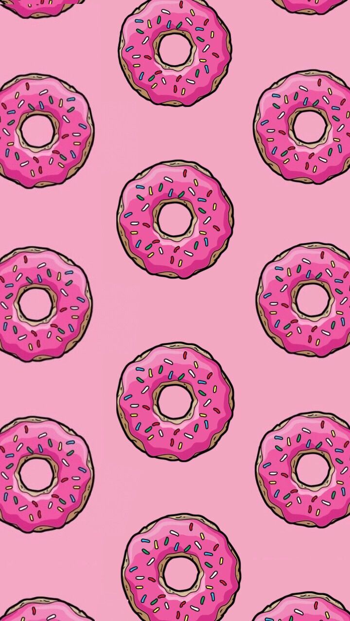Cute Donut Wallpapers  Top Free Cute Donut Backgrounds  WallpaperAccess