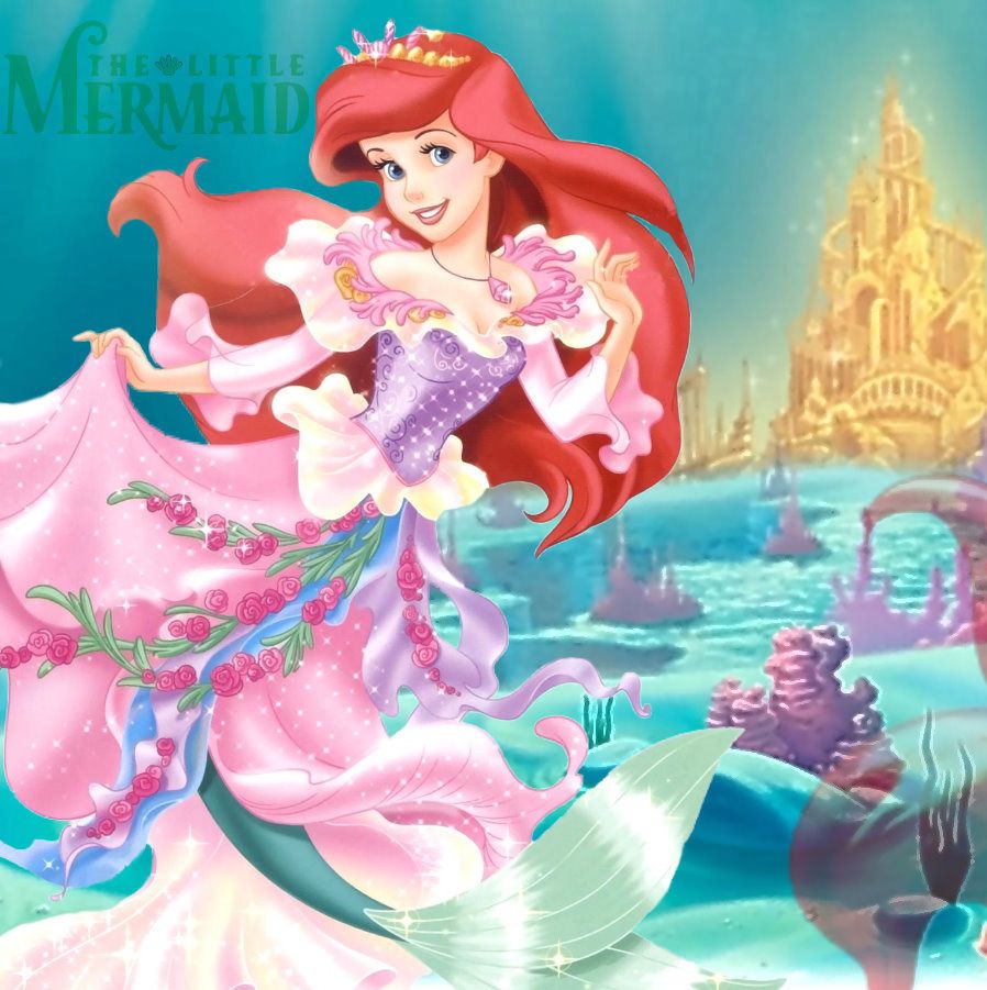 Disney Princess Ariel Wallpaper Princess  फट शयर