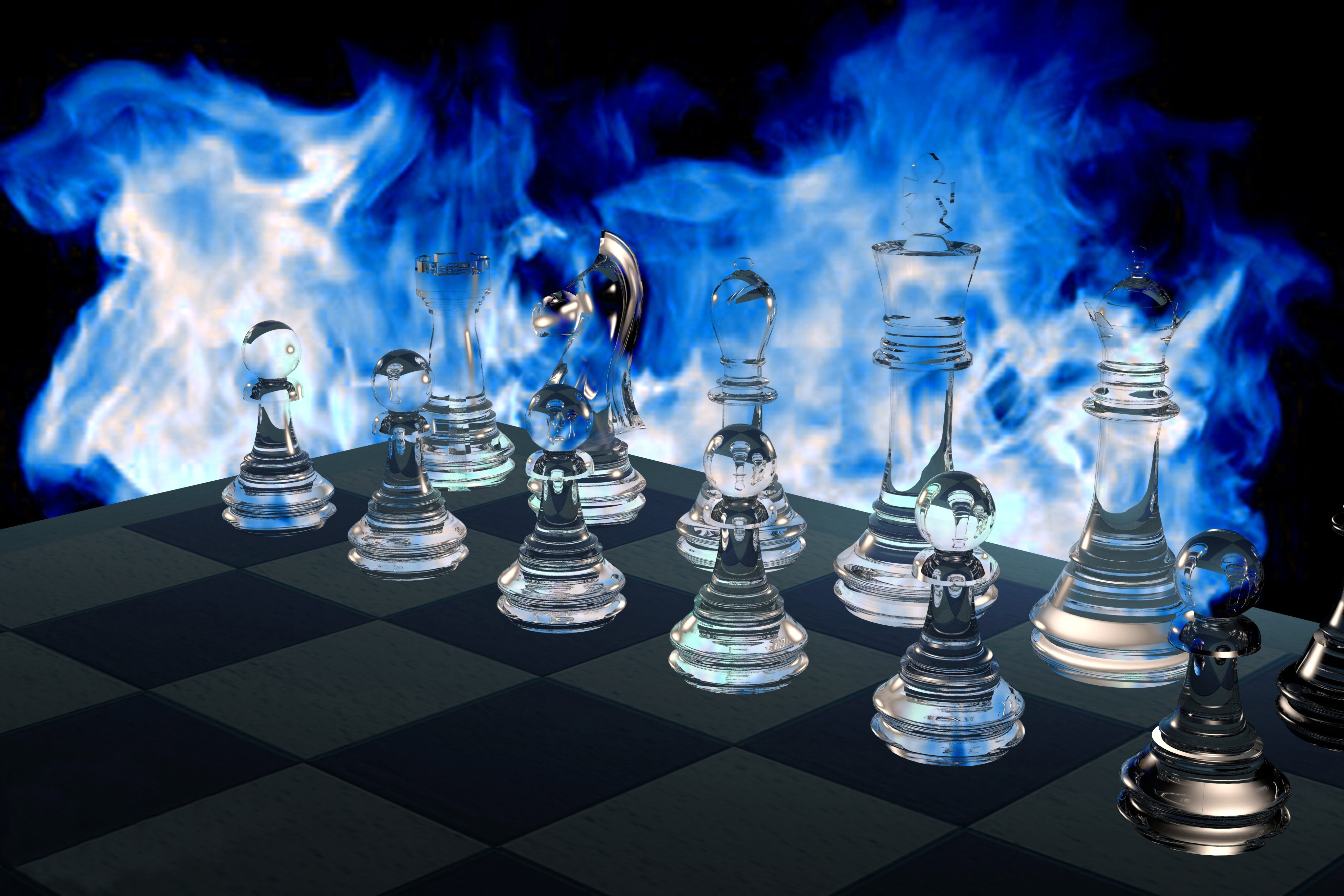 Chess Pieces Ultra HD Desktop Background Wallpaper for 4K UHD TV