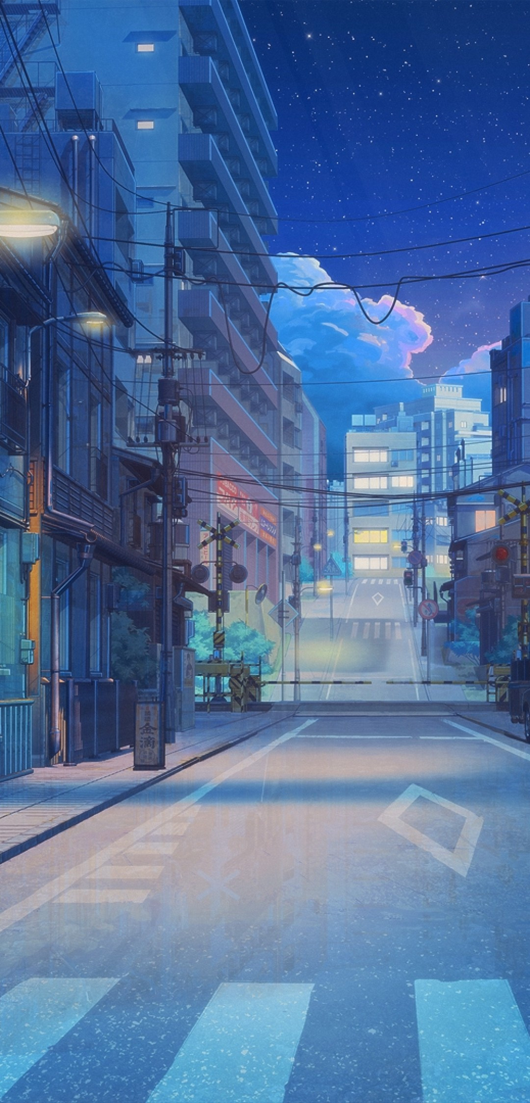 Anime Bedroom Background Night Time