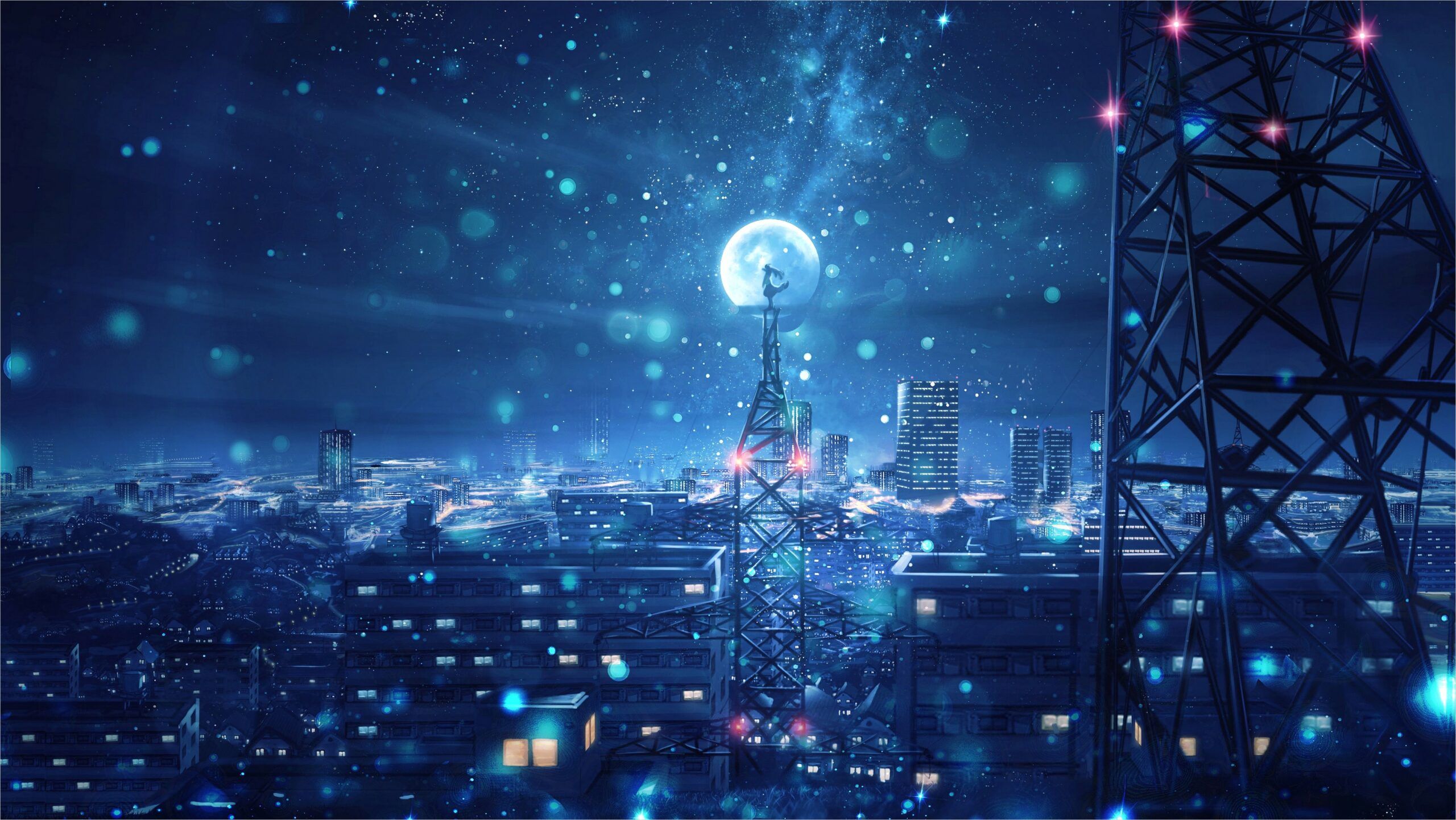 300+ Anime City HD Wallpapers and Backgrounds