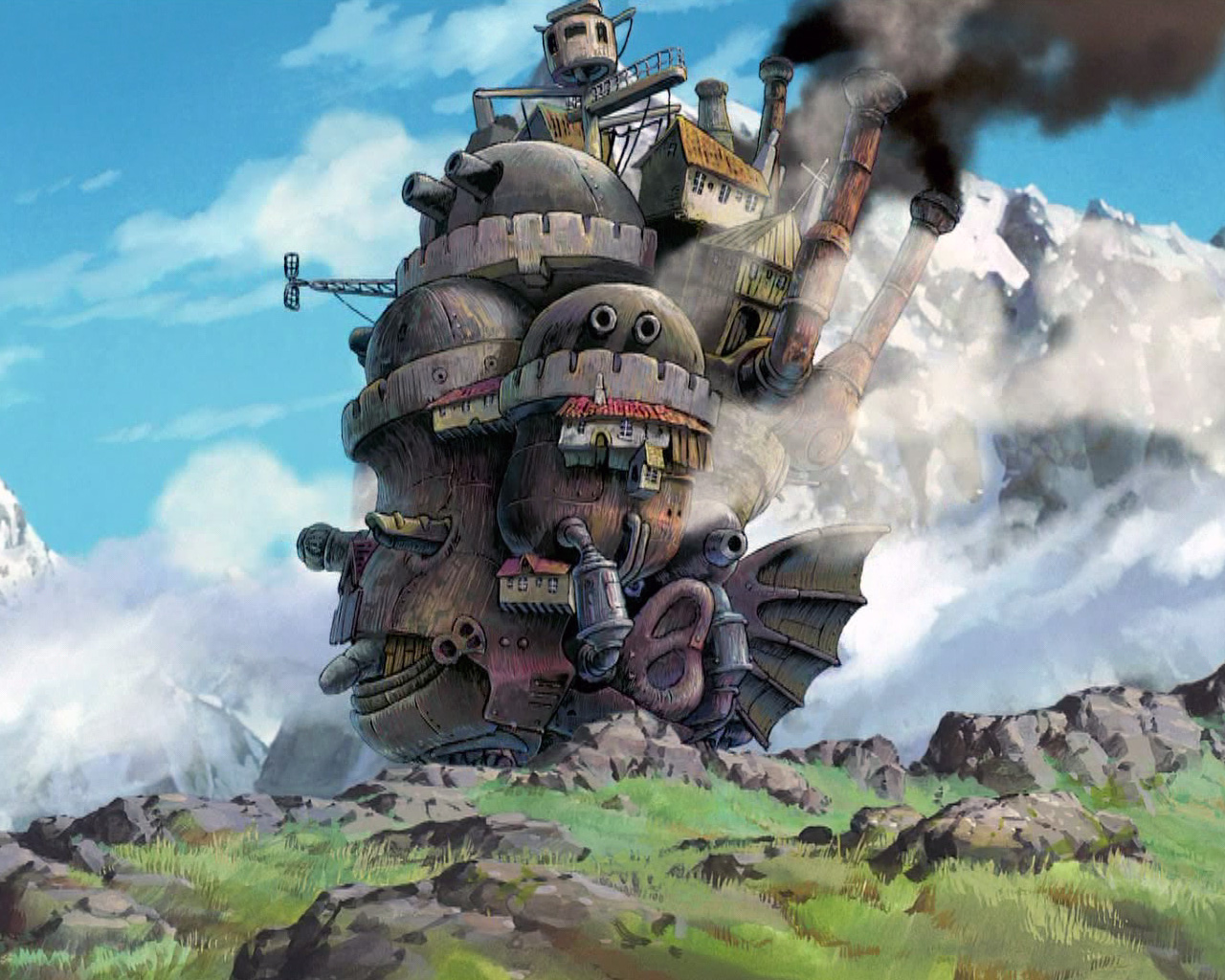 90+ Howl's Moving Castle HD Wallpapers and Backgrounds