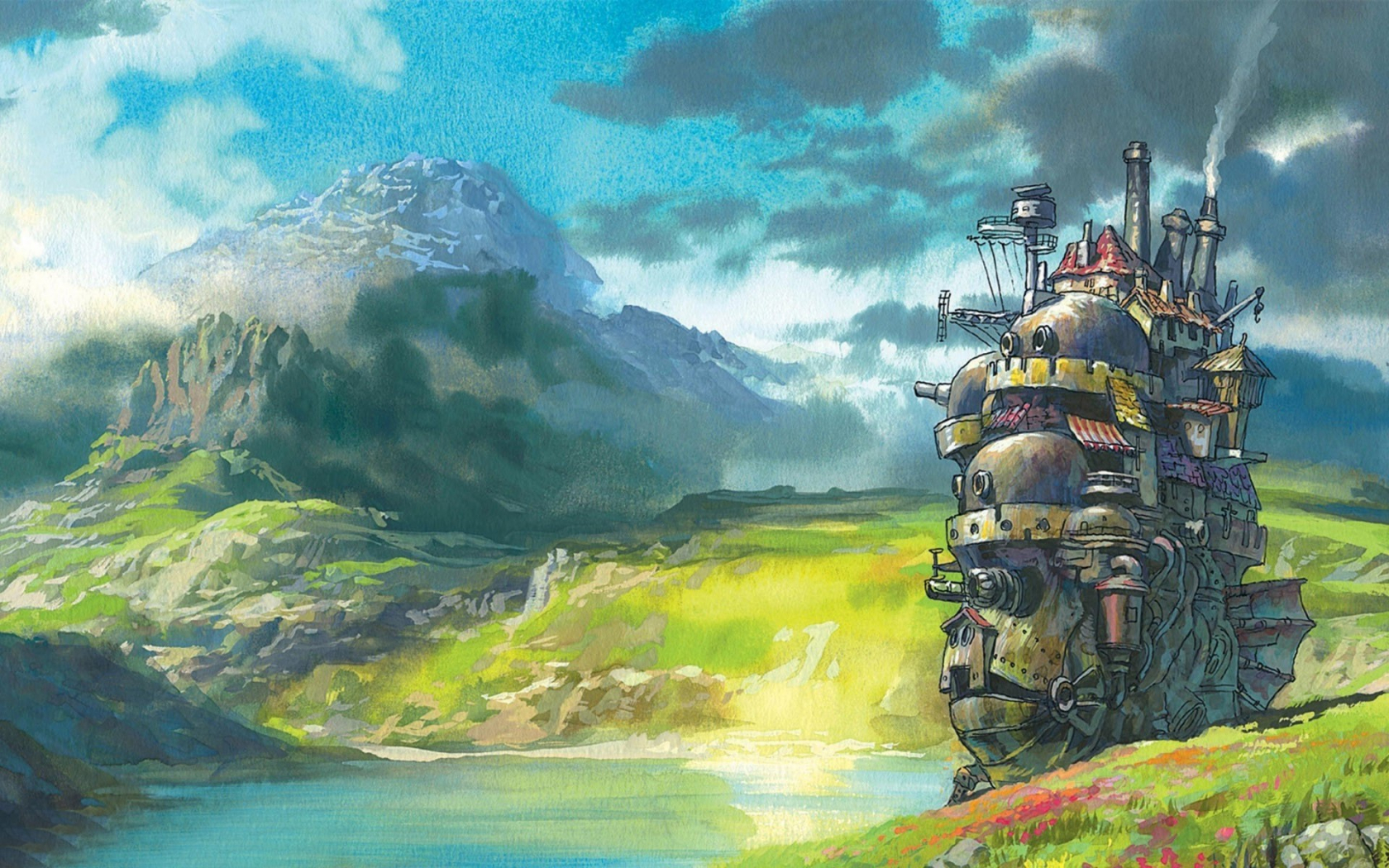 Wallpaper ID 520640  1080P Howls Moving Castle Studio Ghibli pixels  pixel art free download