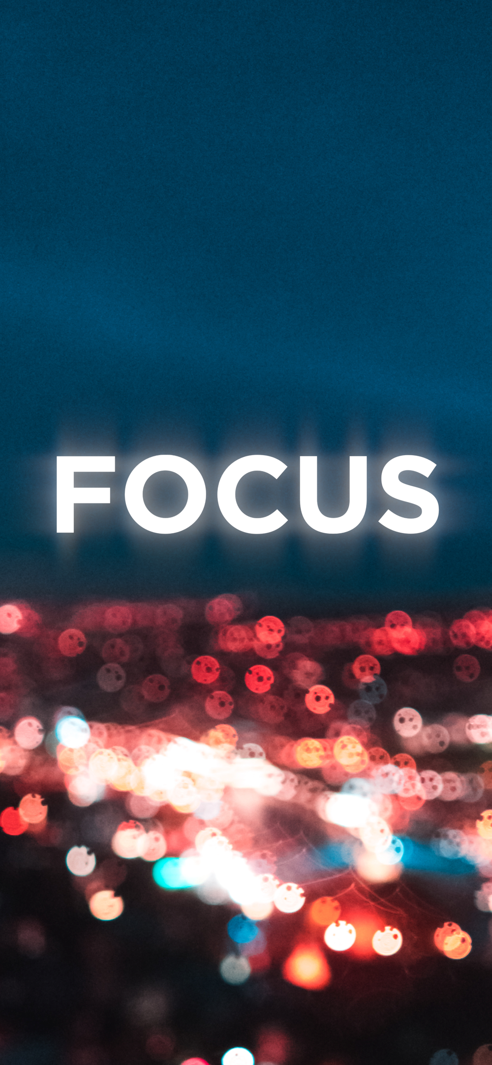 Motivational Wallpaper - Focus - Goal Setting Guide