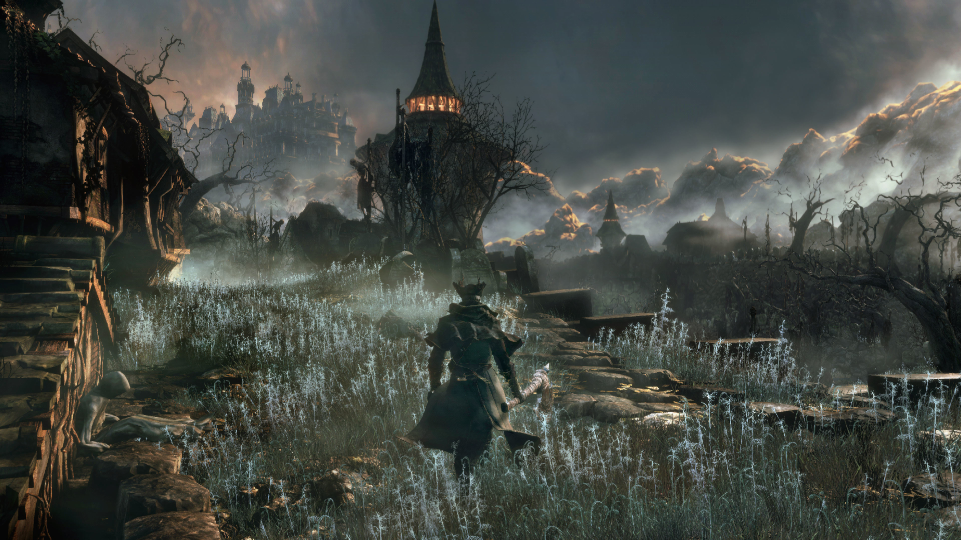 Watch Bloodborne running at 60fps on PS5  with 4K AI upscaling   Eurogamernet