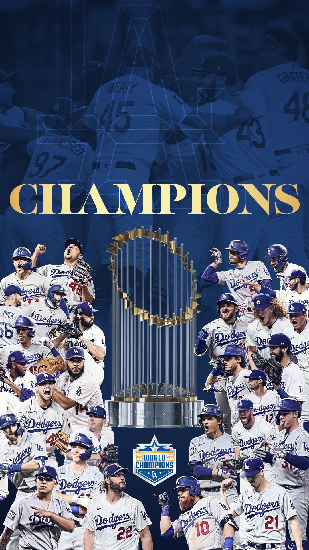 Los Angeles Dodgers on X: Time to update your phone wallpaper.  #WallpaperWednesday  / X