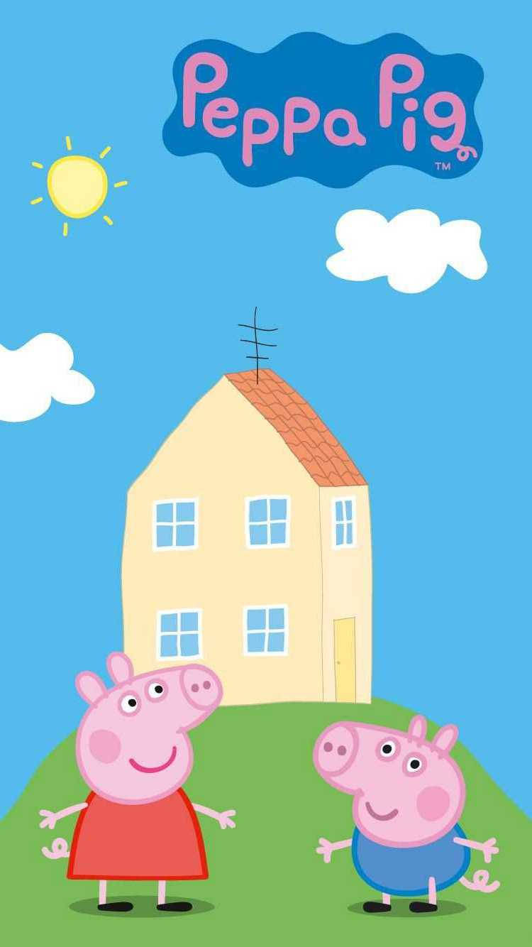 Peppa Pig House Wallpapers • TrumpWallpapers