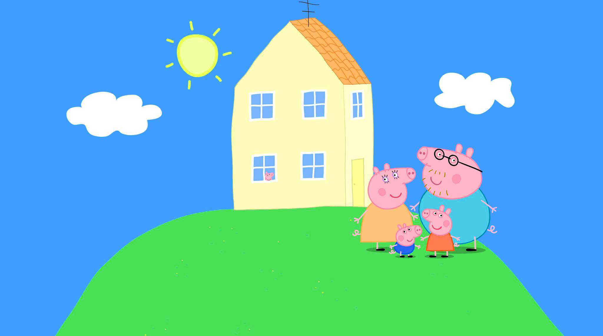 HD Casa Peppa Pig Wallpaper - EnWallpaper