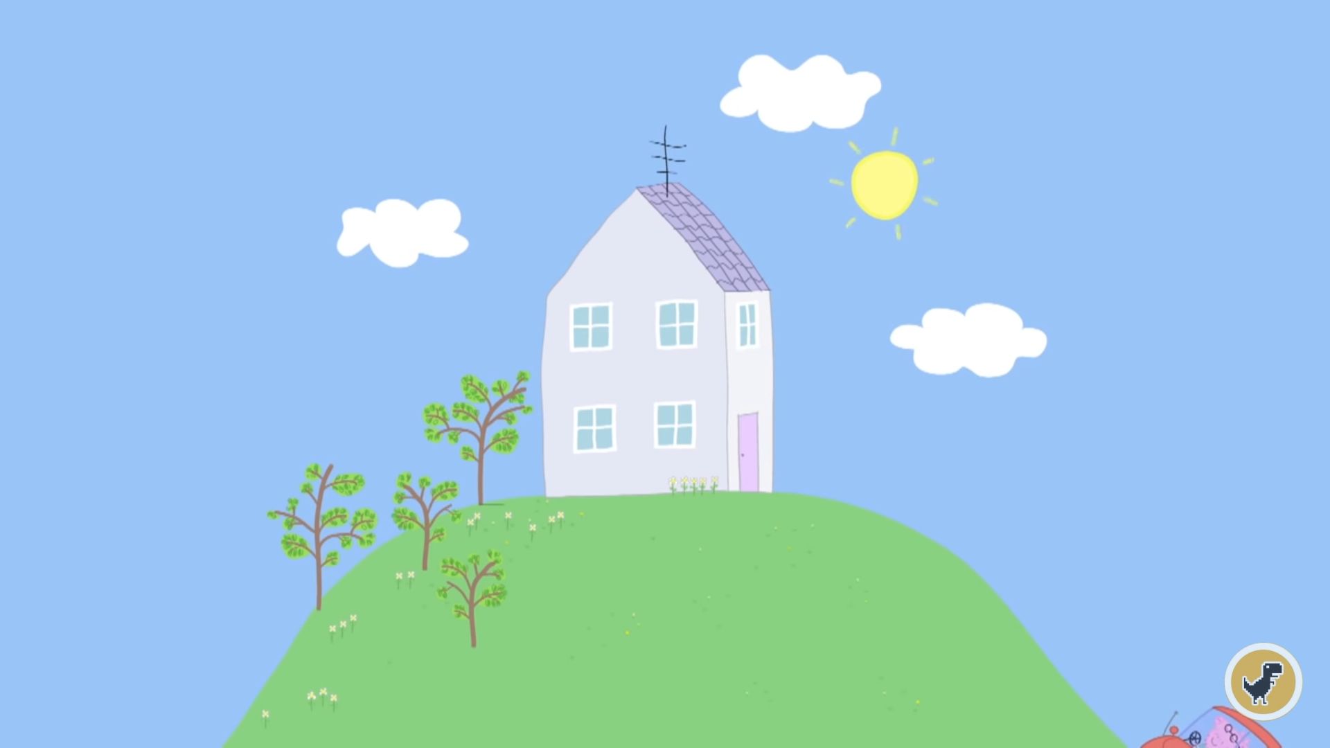 Peppa Pig House Wallpaper - NawPic