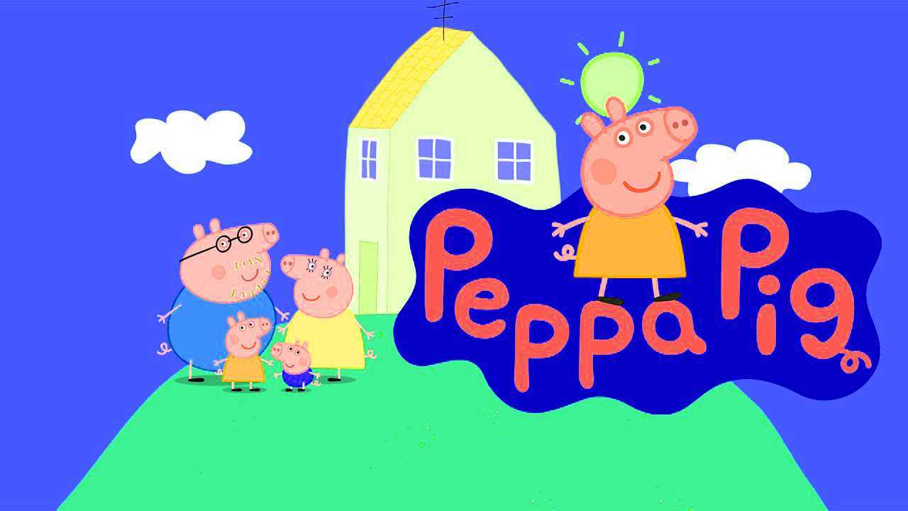 Peppa Pig House Wallpaper - iXpap