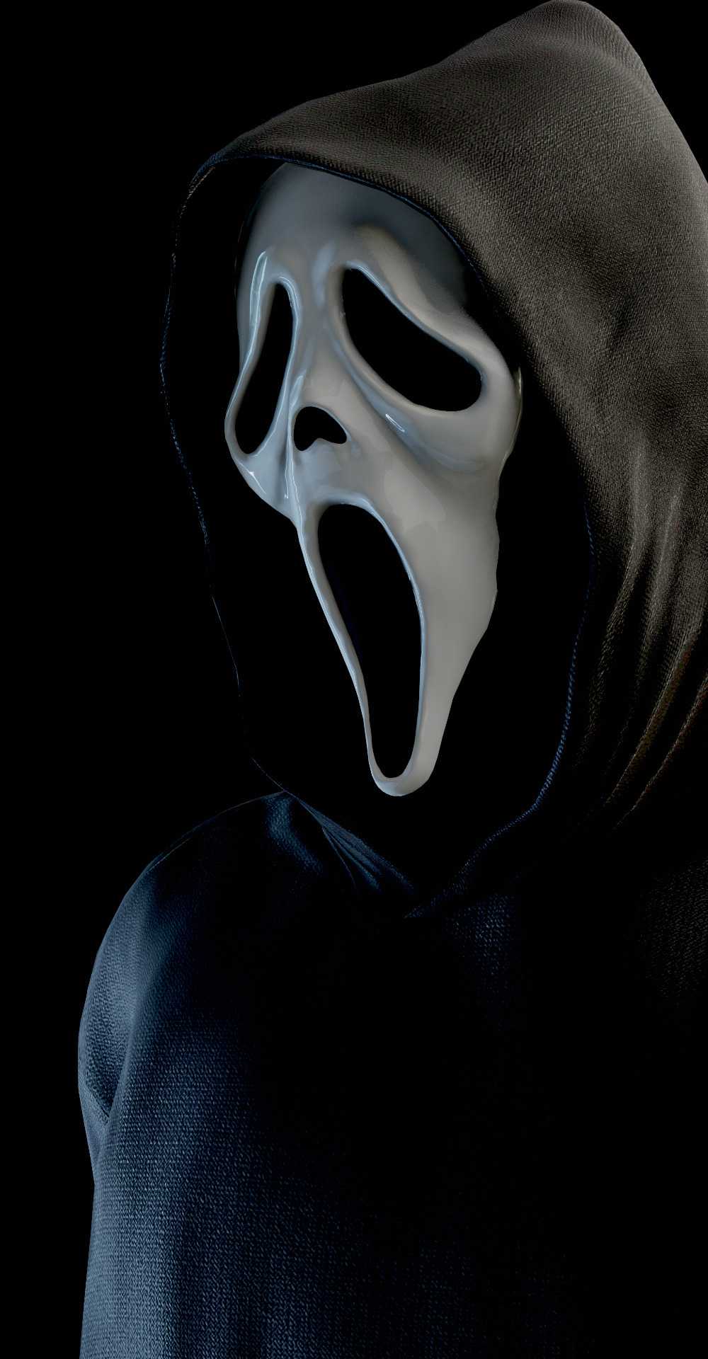 Ghostface   Scary wallpaper Graphic poster art Ghost face wallpaper  aesthetic