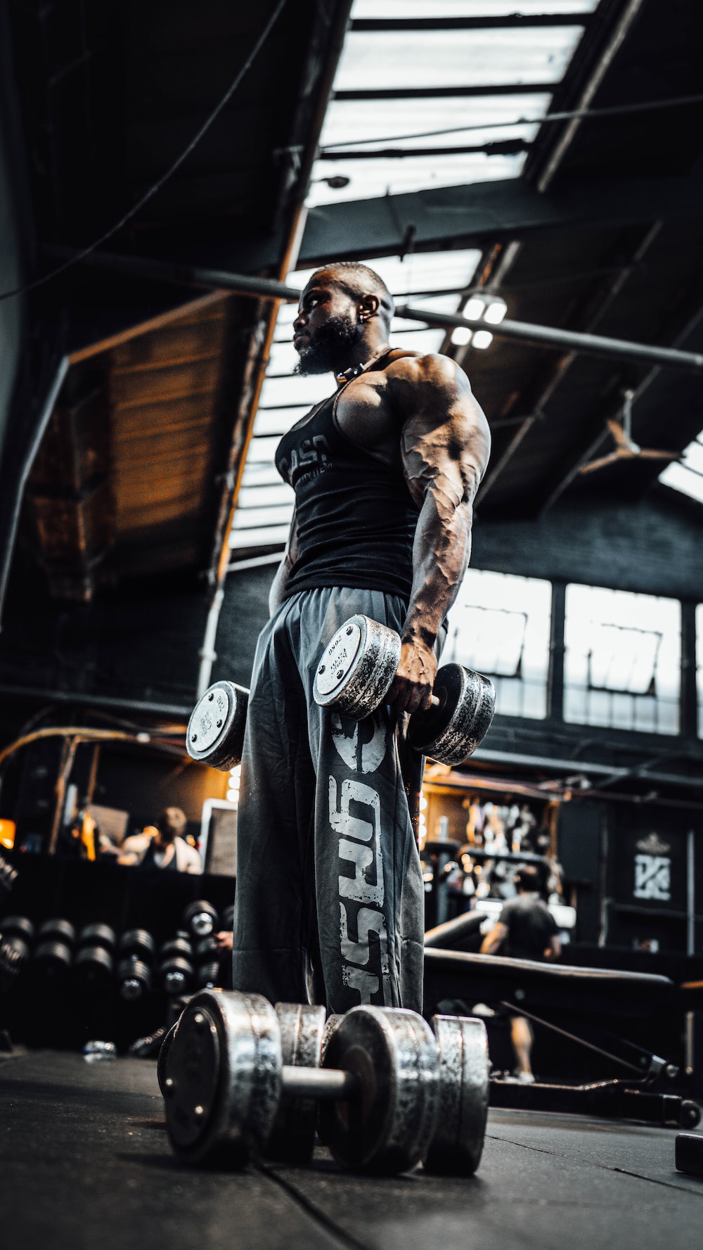 Dwayne Johnson Wallpaper 4K Bodybuilder Workout 9878