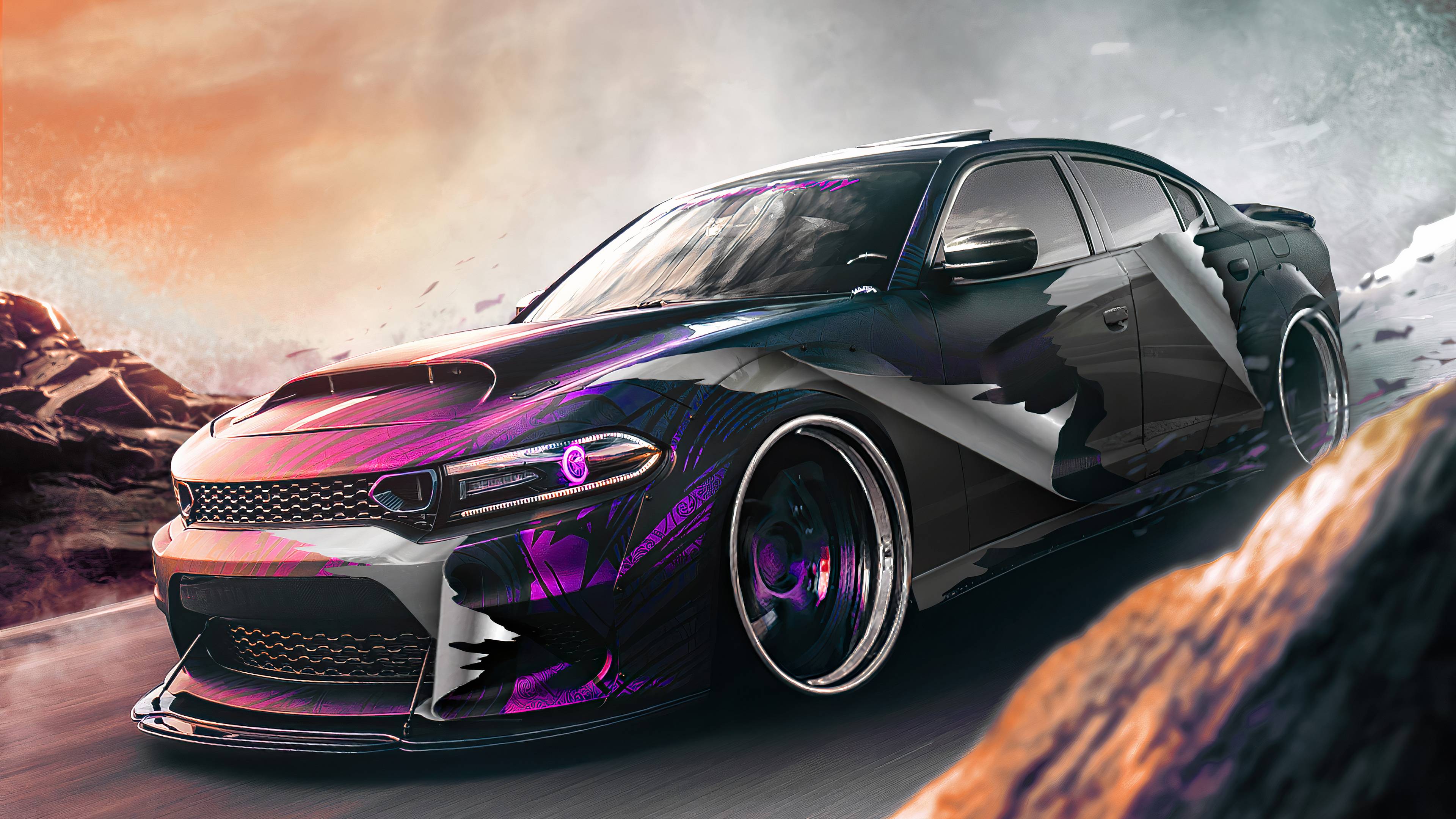 2022 Dodge Charger Srt Hellcat 4K HD Cars Wallpapers  HD Wallpapers  ID  94031