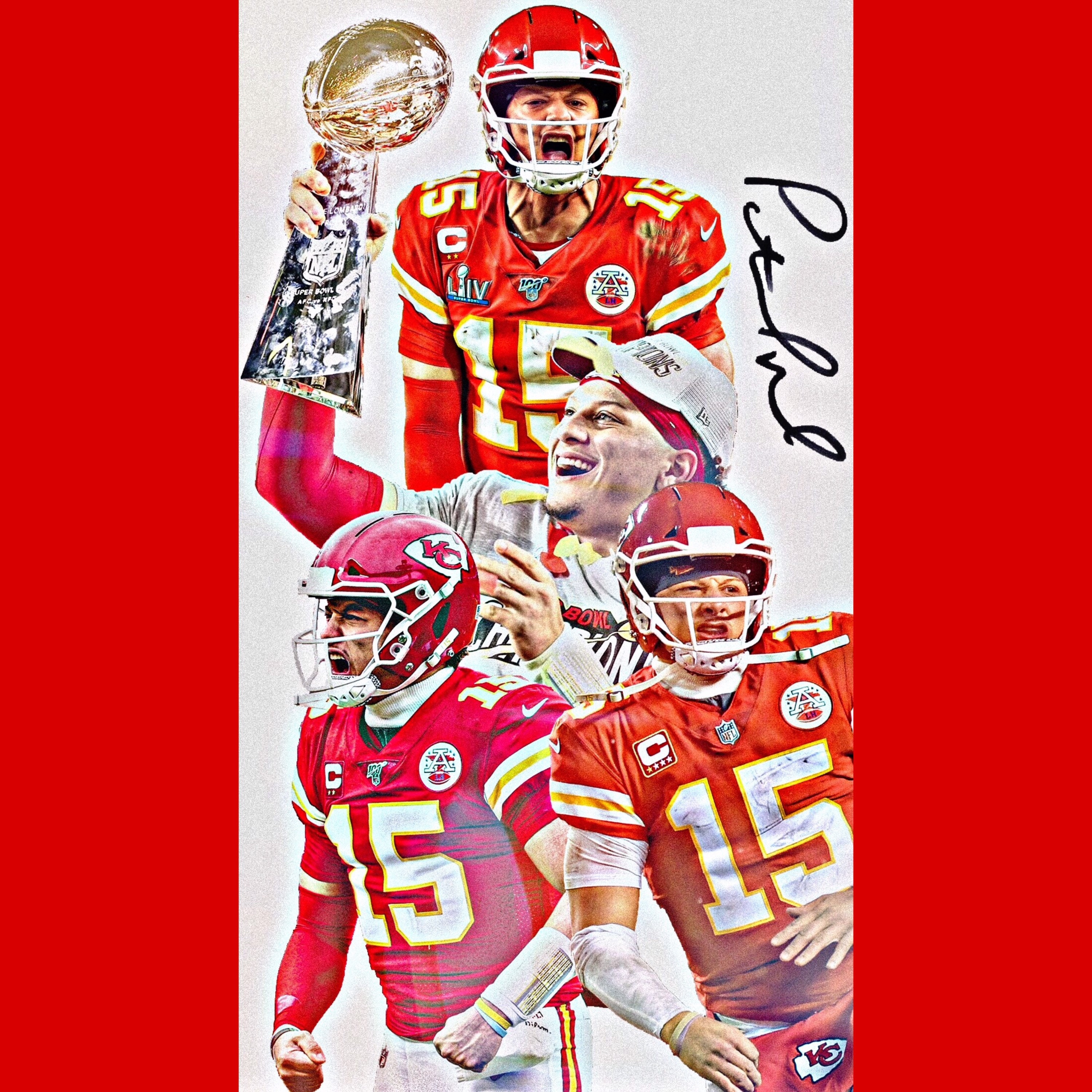 patrickmahomes which player next? #wallpapers #chiefs