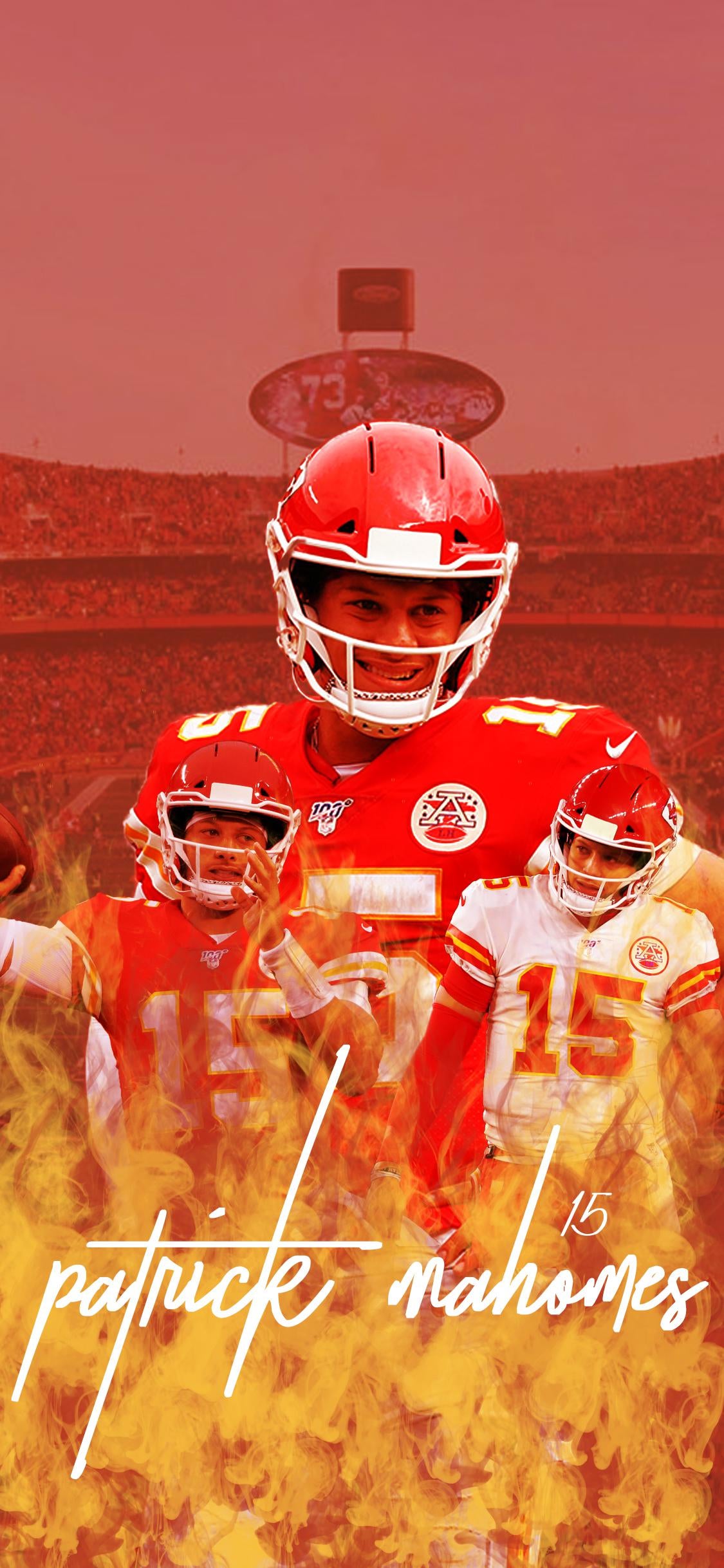 patrick mahomes showing his back with name hd sports Wallpapers  HD  Wallpapers  ID 42307