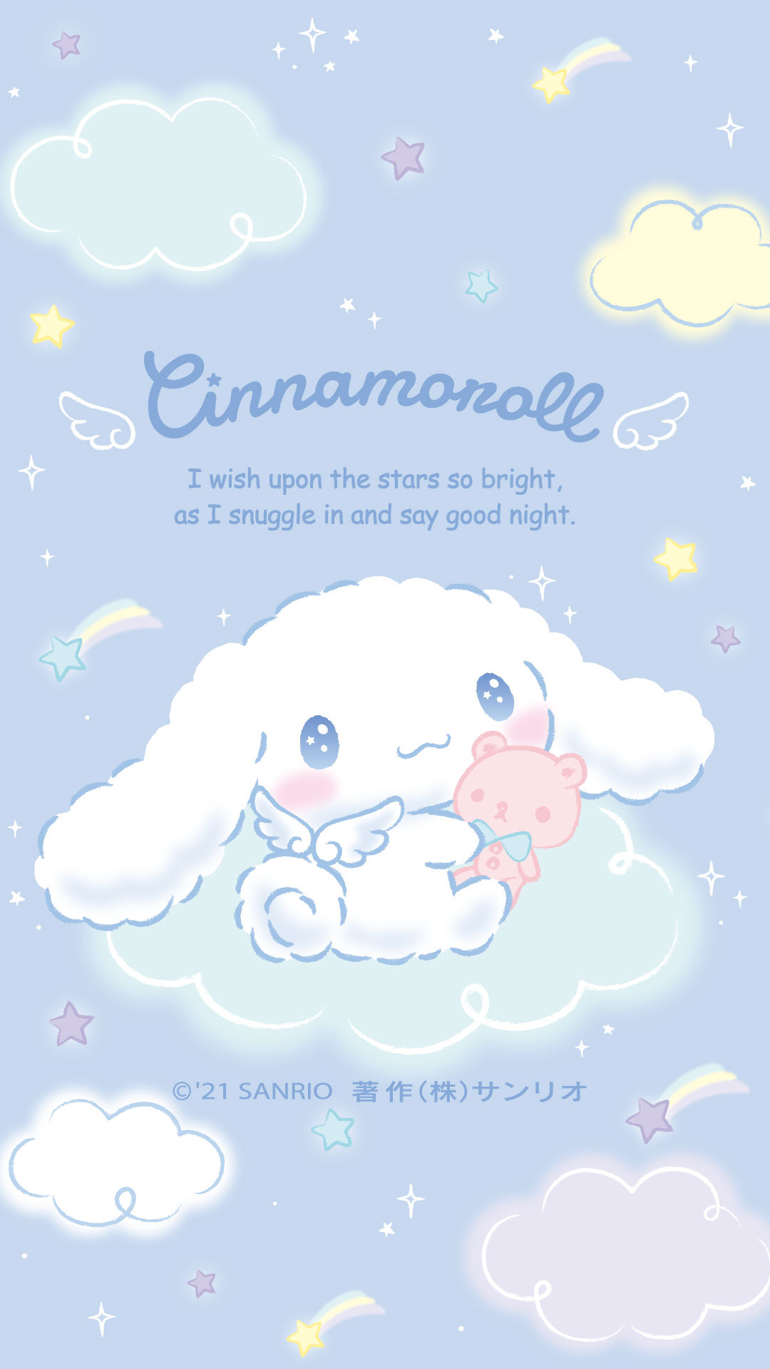 Cinnamoroll Wallpaper Cinnamoroll Wallpaper with the keywords Aesthetic  Background Blue cinnamoroll cute httpswwwixpapercomcinnamorollwallpape   Sanrio