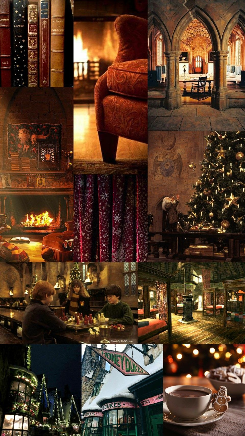 Mùa giáng sinh đang đến! Hãy tổ chức bữa tiệc giáng sinh đầy phép thuật cùng với những hình nền Harry Potter lấy cảm hứng từ bộ phim cùng tên, và cảm nhận không khí lễ hội. Bạn có thể ngắm nhìn ba người bạn thân của chúng ta đang tận hưởng một bữa tiệc giáng sinh ấm áp như thế nào hoặc tận hưởng khung cảnh giáng sinh của phòng ăn Hogwarts.