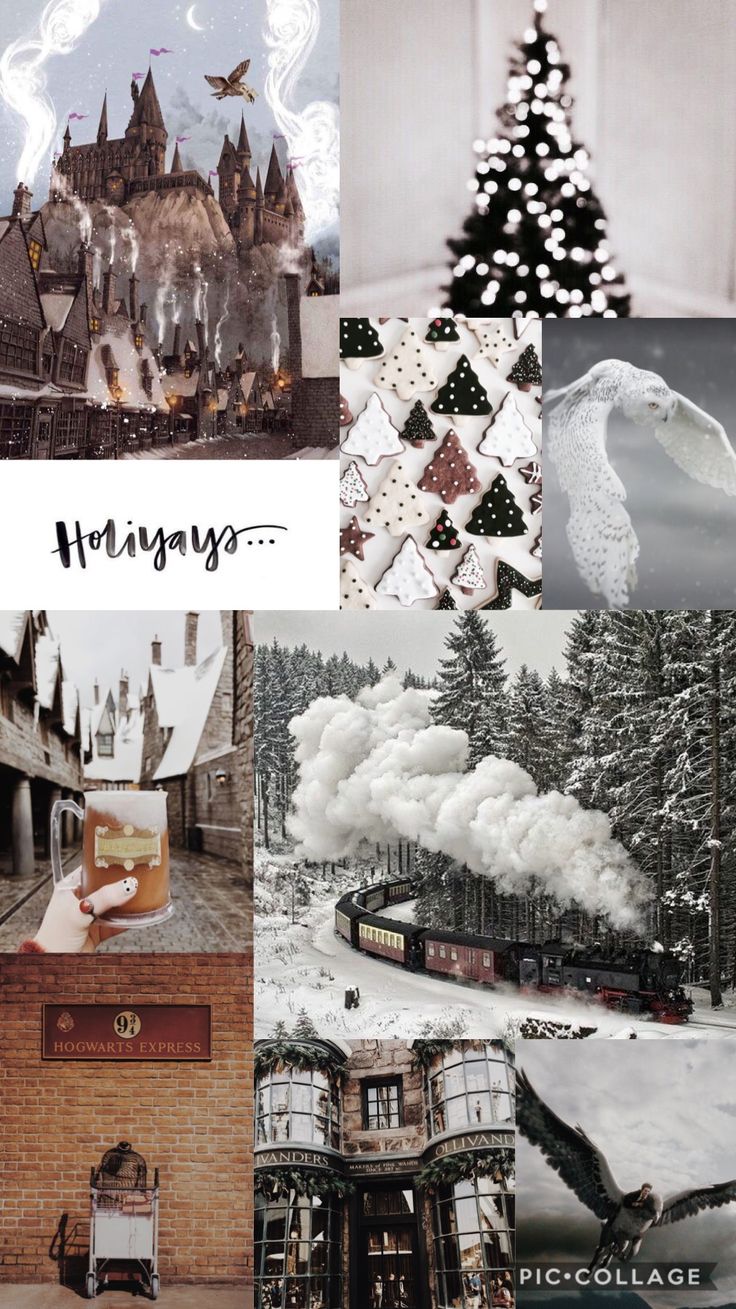 Harry Potter Christmas wallpaper by Chrystall85 - Download on