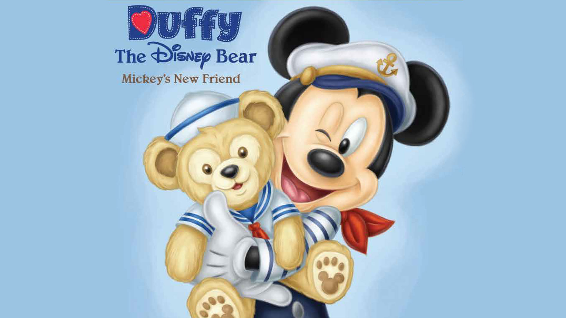 Duffy Дисней. Disney Bear. Микки Маус на море. New-born Mickey.