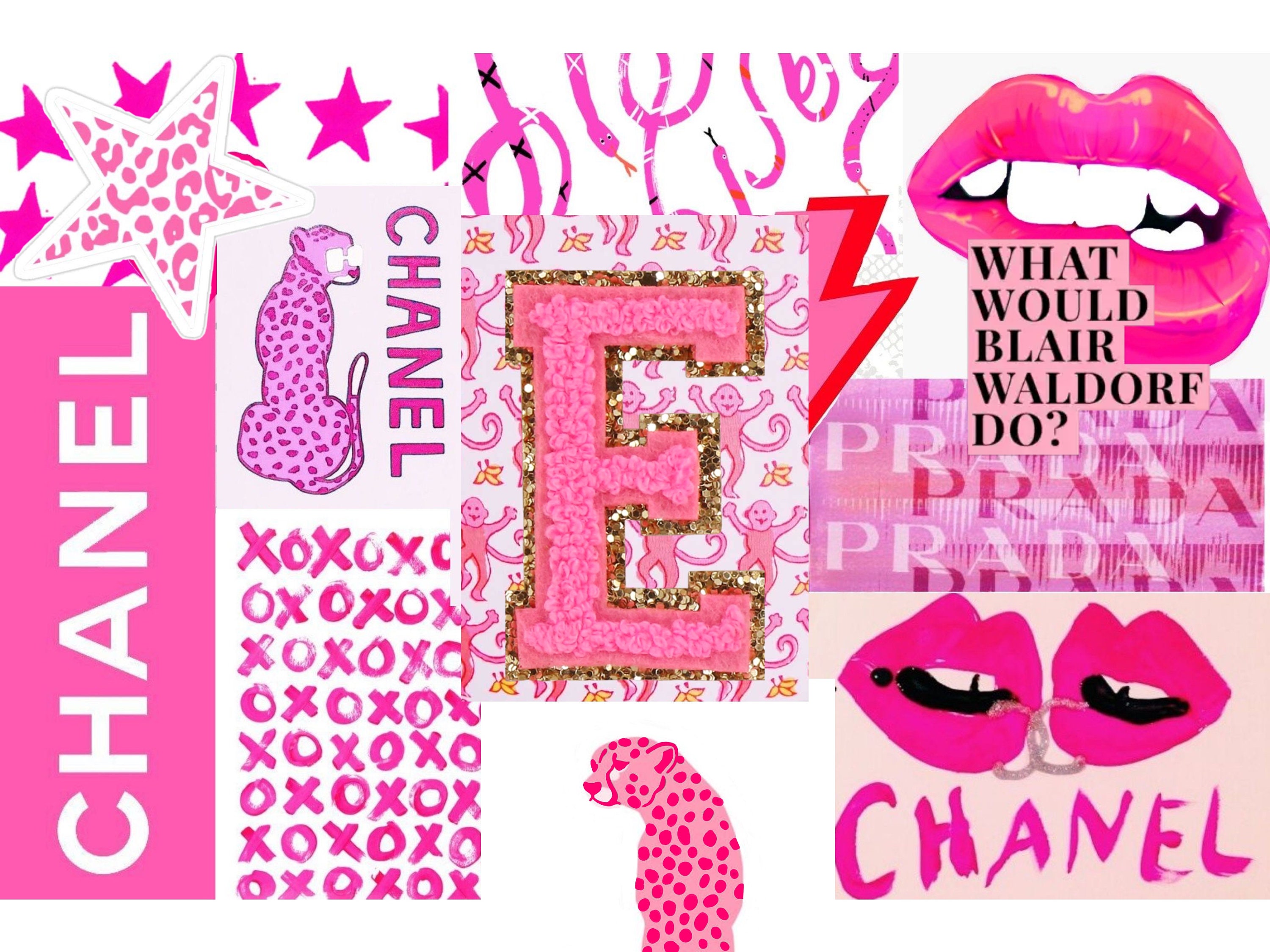 Pink leopard print  Iphone wallpaper preppy Pink wallpaper backgrounds Preppy  wallpaper