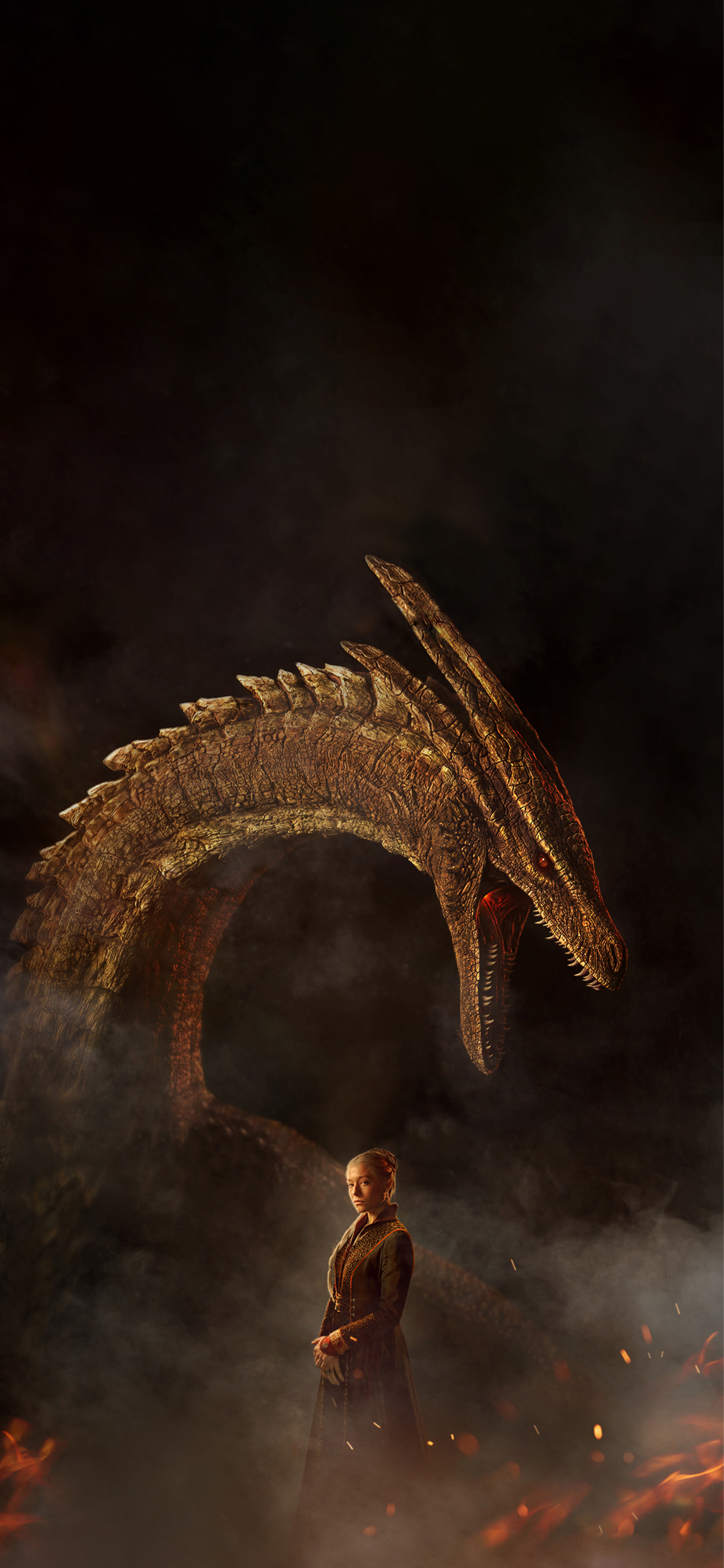 House of the Dragon Young Rhaenyra Targaryen 4K Wallpaper iPhone HD Phone  9420g