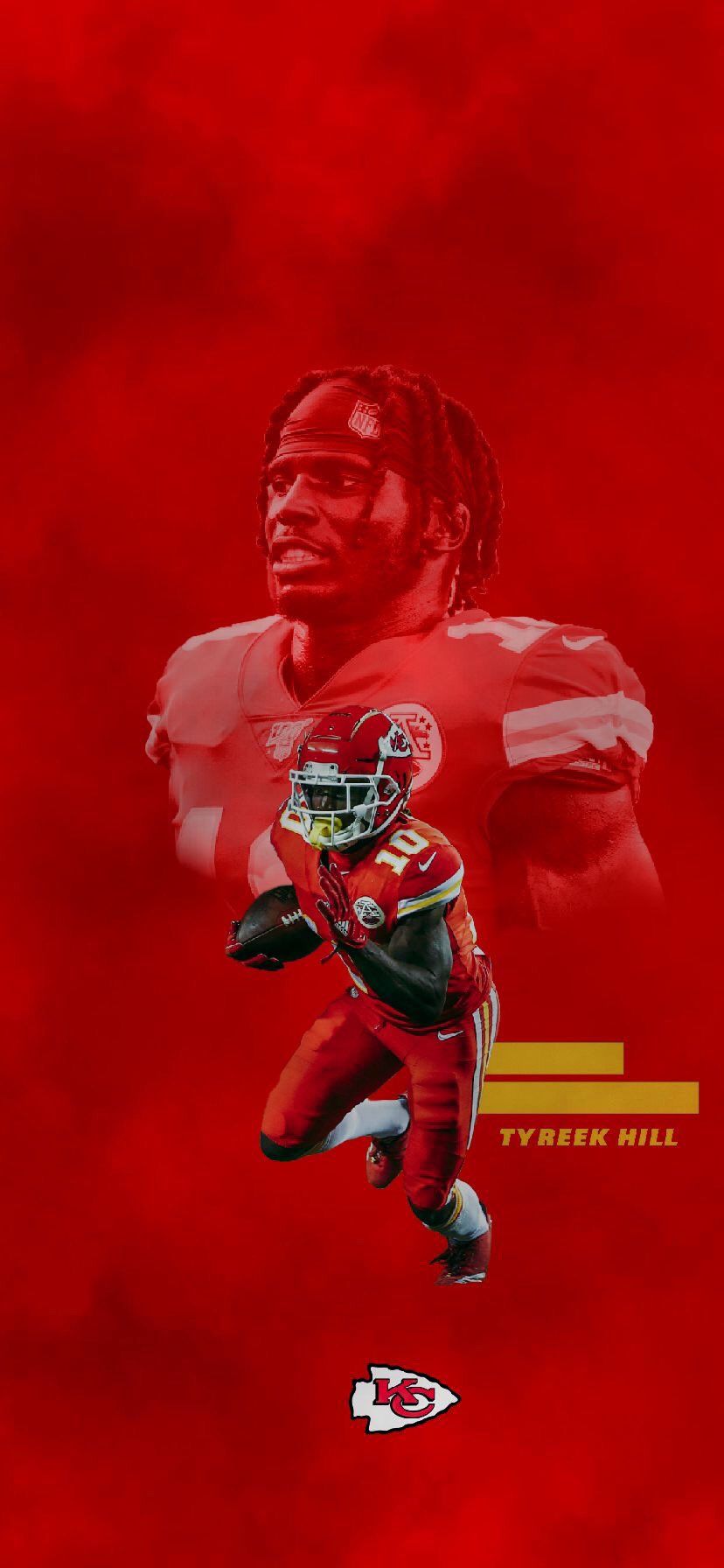 Download Tyreek Hill Fiery Art Wallpaper  Wallpaperscom