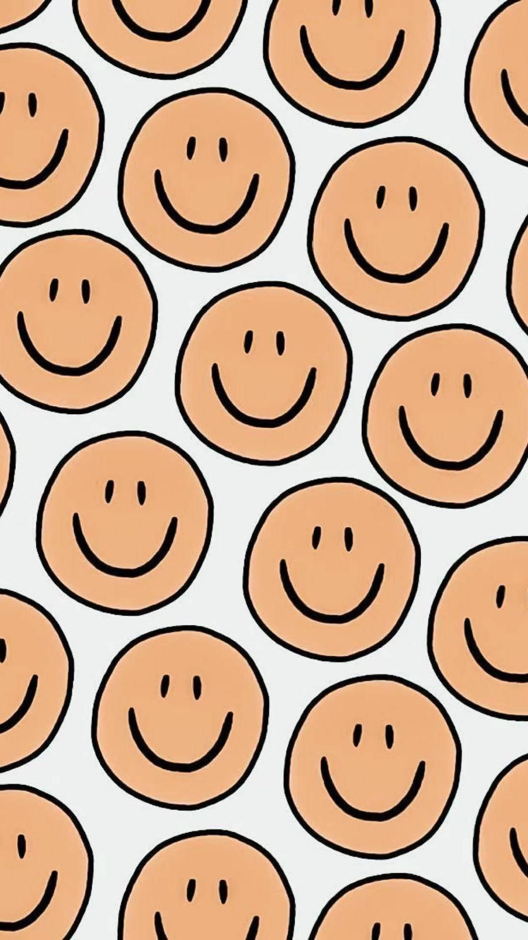Buy Melty Smiley Face SVG Cell Phone Wallpaper Funky Wallpaper Online in  India  Etsy