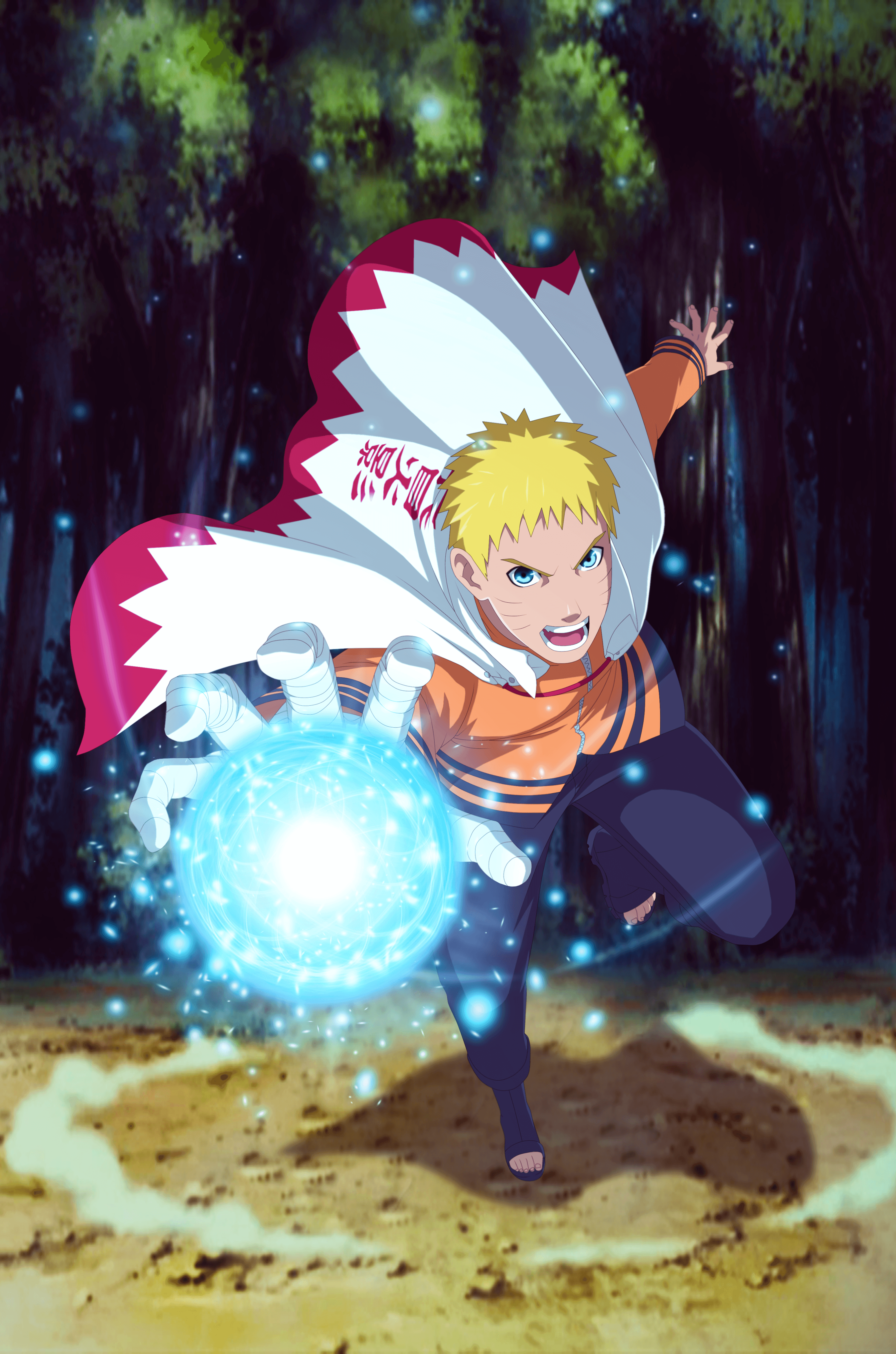 Naruto Hokage HD wallpaper