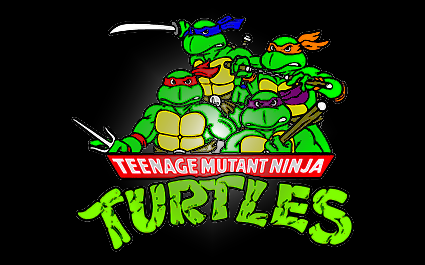 Cartoon tortugas ninjas wallpaper, 2560x1440, 1403905