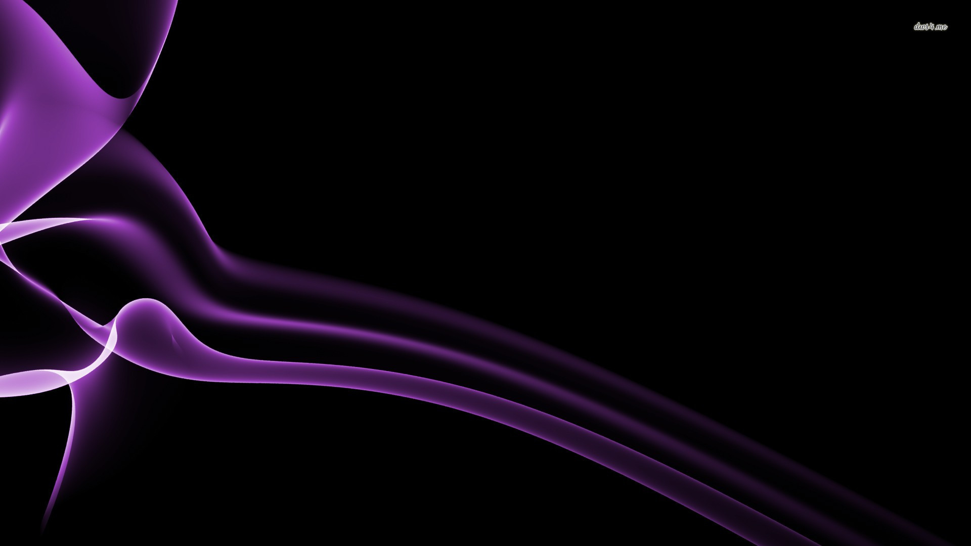 Black  Purple Abstract Shape 4K iPad Wallpaper