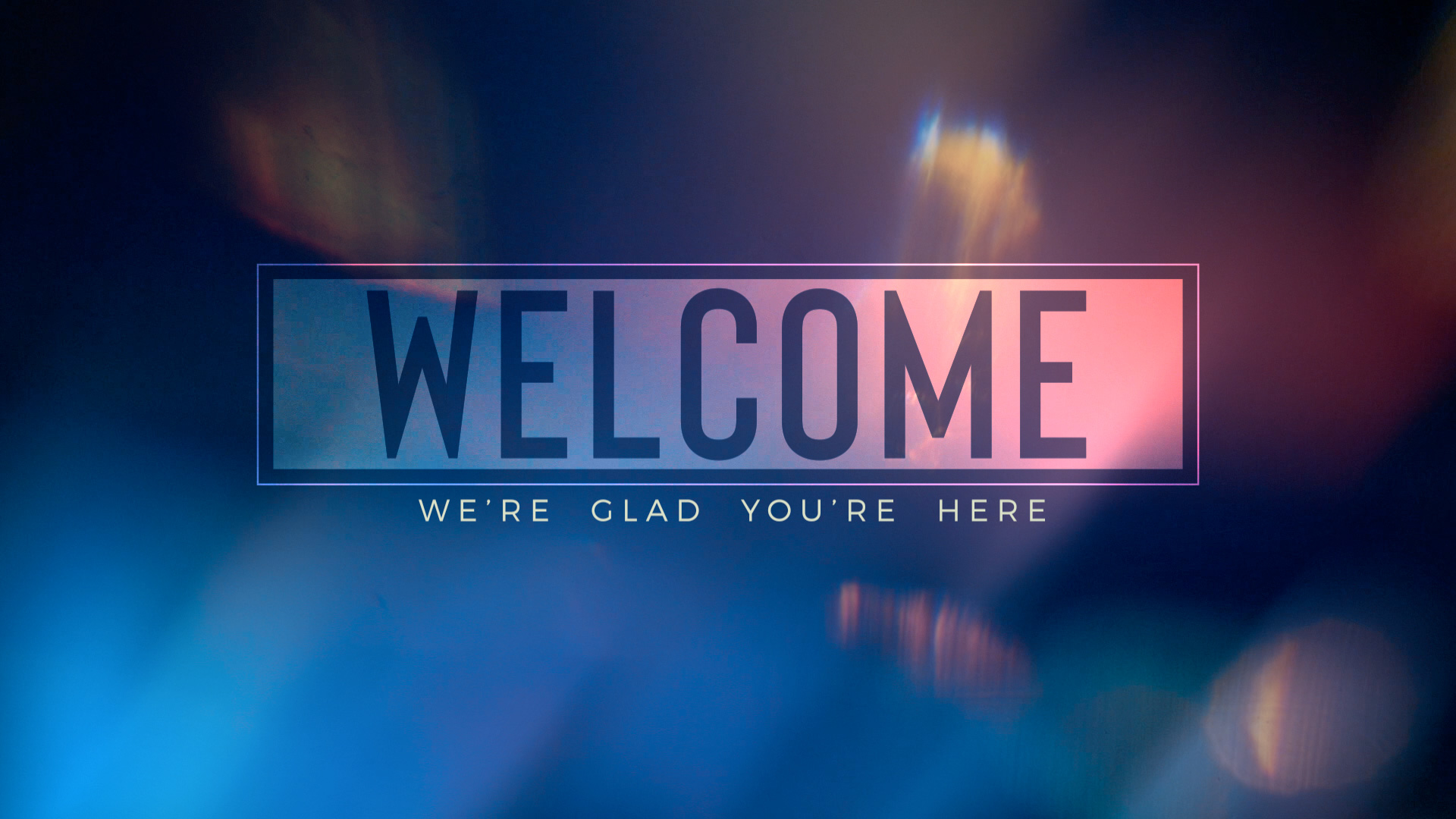 Welcome Lettering Text on Black Background  Free Stock Photo