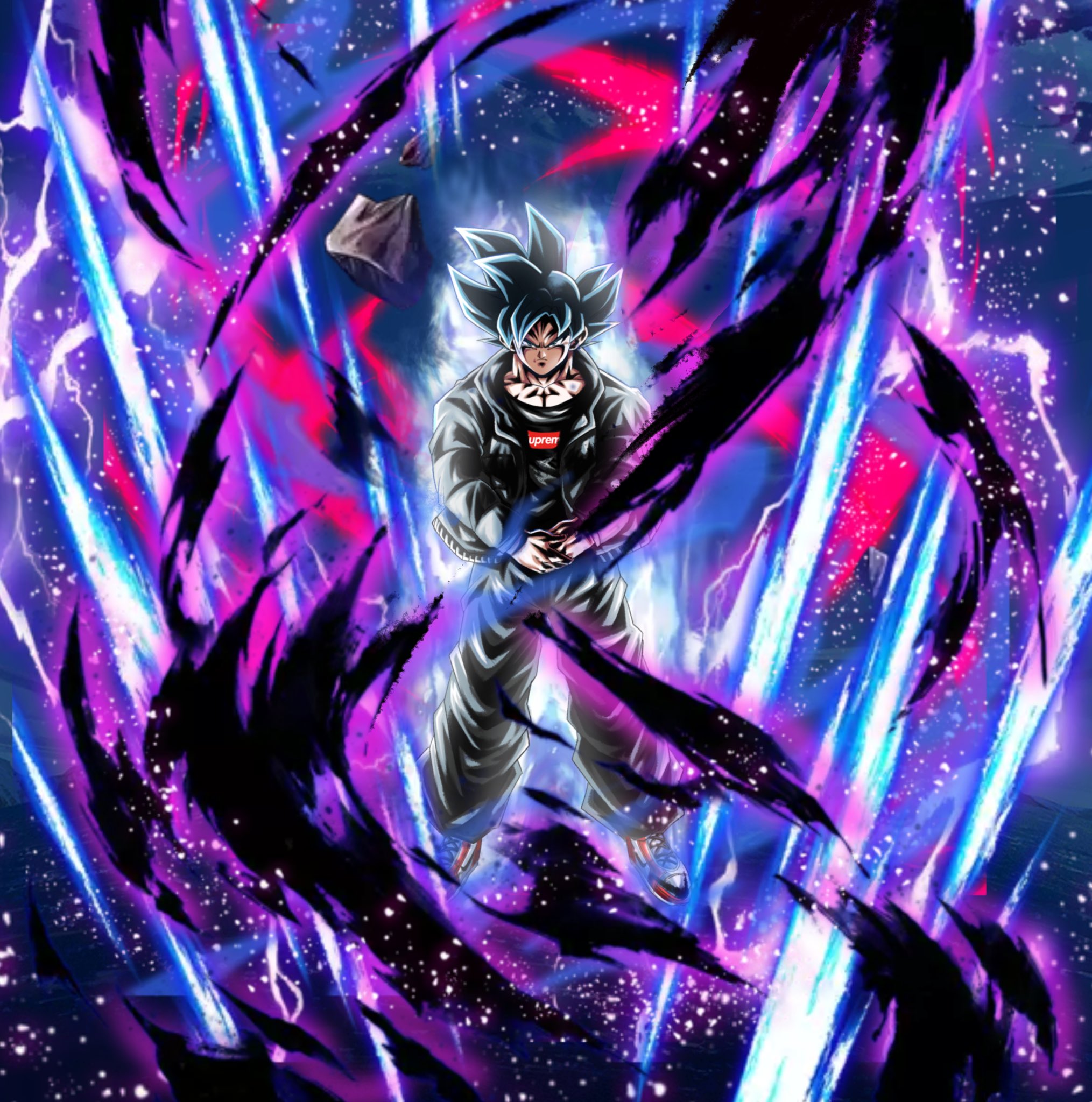 Drip Goku Wallpaper 4k, Gbnslbn  Goku wallpaper, Best wallpaper