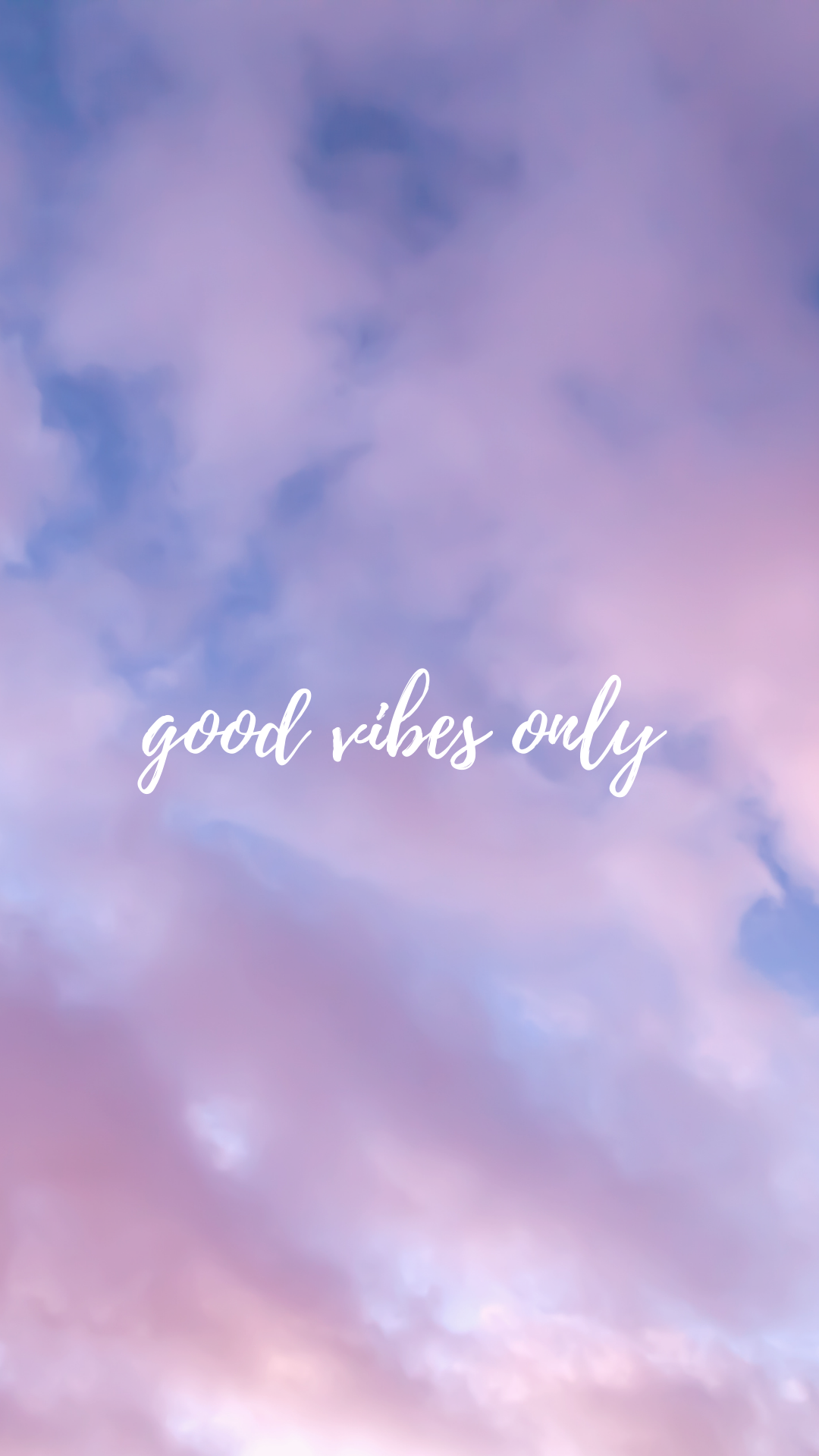 Download Good Vibes Only Cloud Aesthetic Vibes Wallpaper