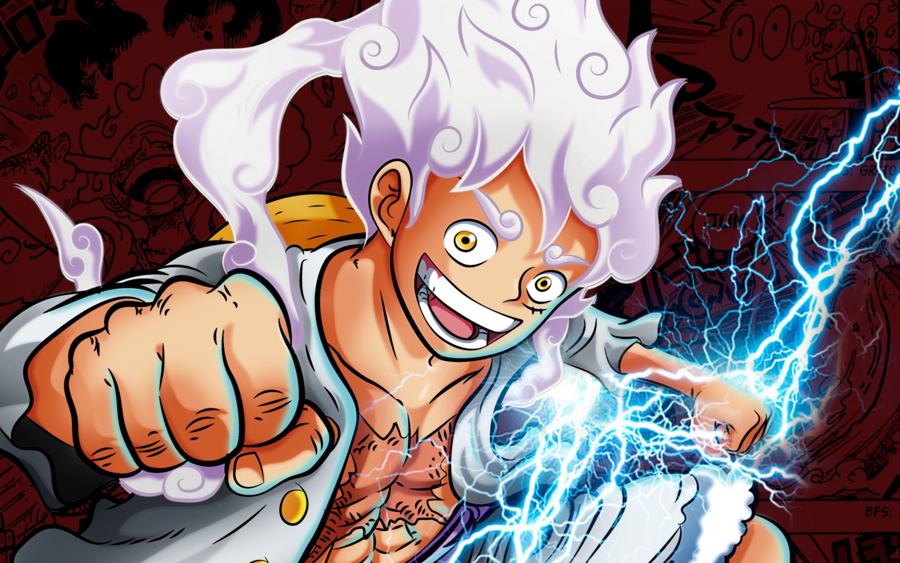 Luffy Gear 5 One Piece 4K Wallpaper iPhone HD Phone #6121l