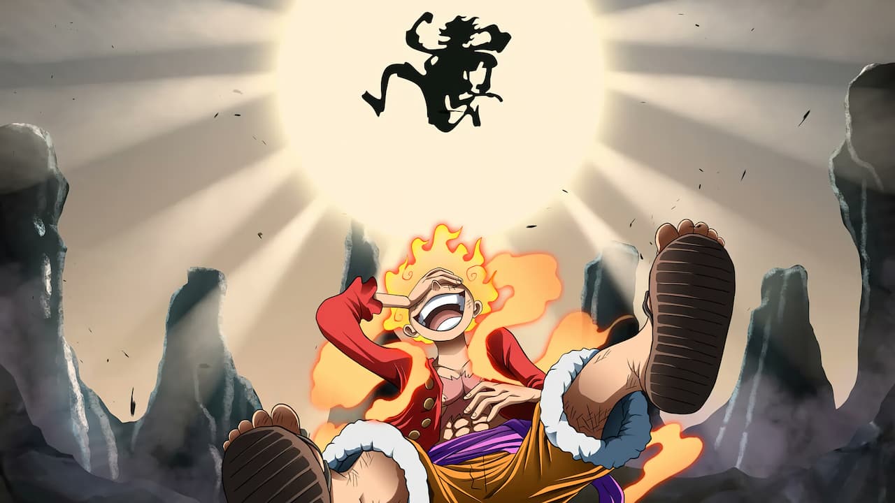 Luffy Gear 5 Laughing One Piece 4K Wallpaper iPhone HD Phone #6031l