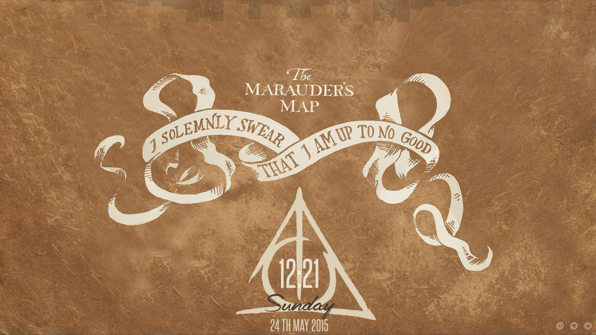 Download Marauders Map Contents Wallpaper