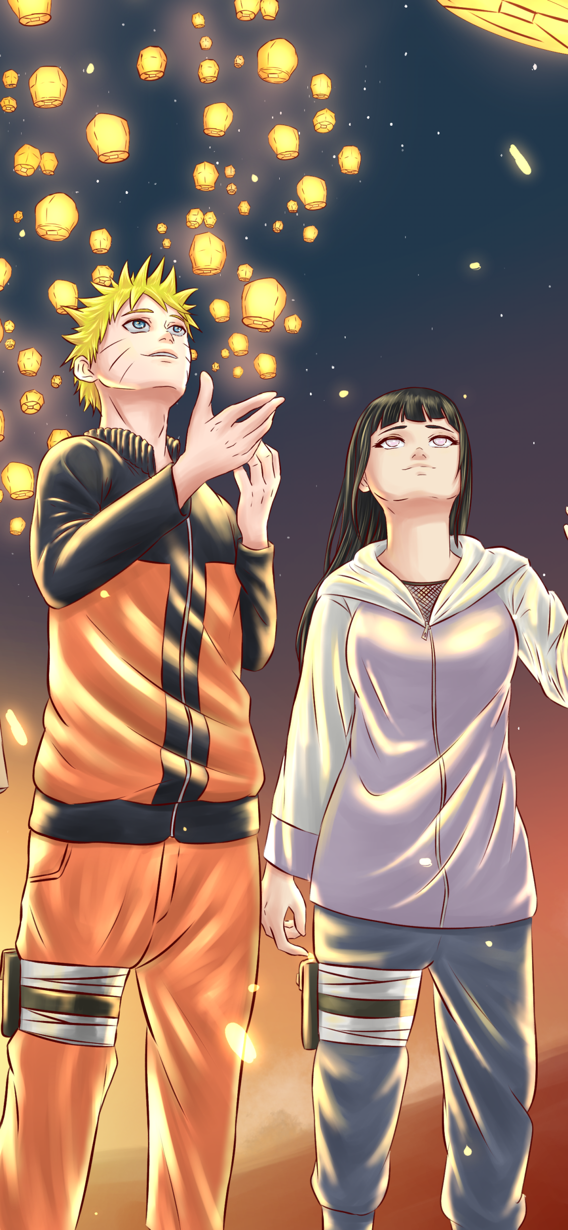 Naruto and hinata, anime, hinata hyuga, japan, naruto shippuden, HD phone  wallpaper