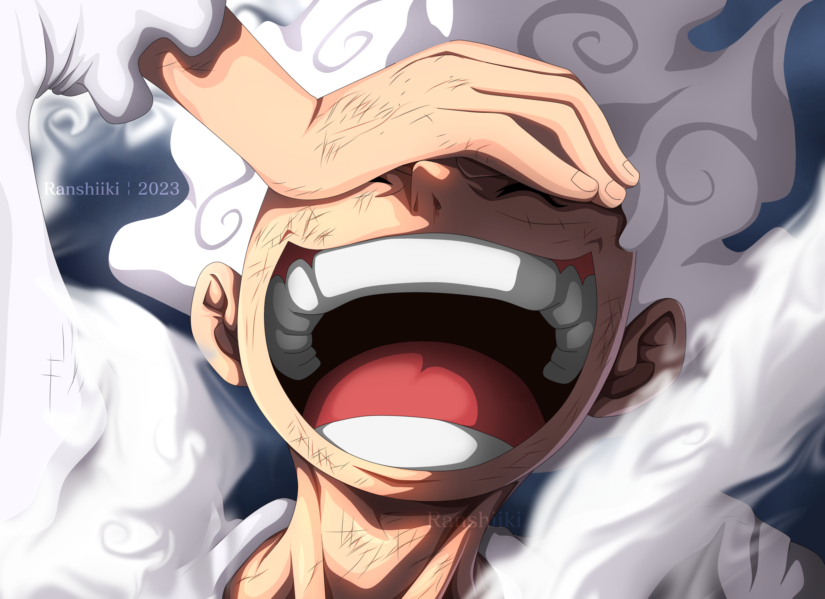 Luffy Gear 5 One Piece Gomu Gomu No Mi Live Wallpaper - MoeWalls