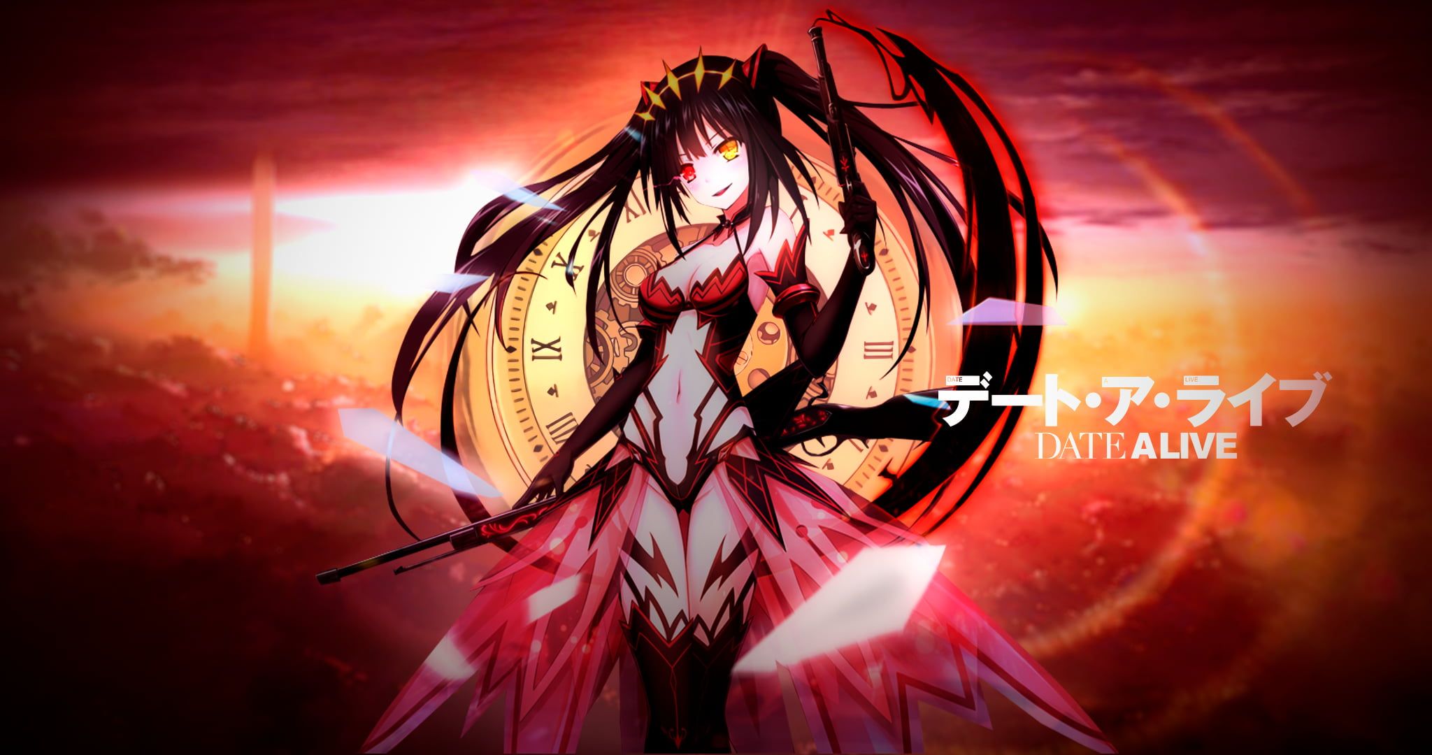 Date A Live Tokisaki Kurumi Live Wallpaper - WallpaperWaifu