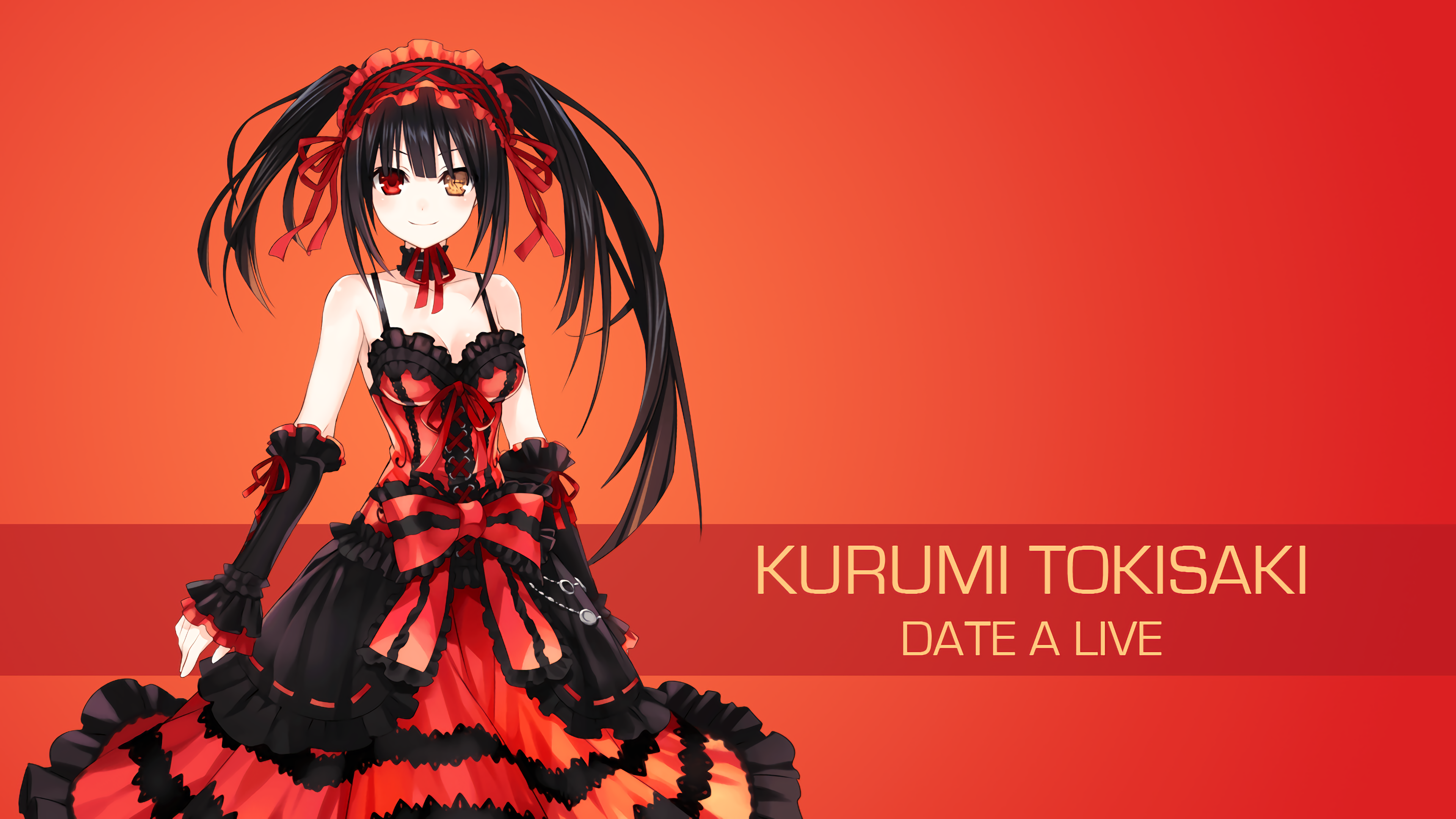 3840x2160 Resolution date a live, tokisaki kurumi, girl 4K Wallpaper -  Wallpapers Den