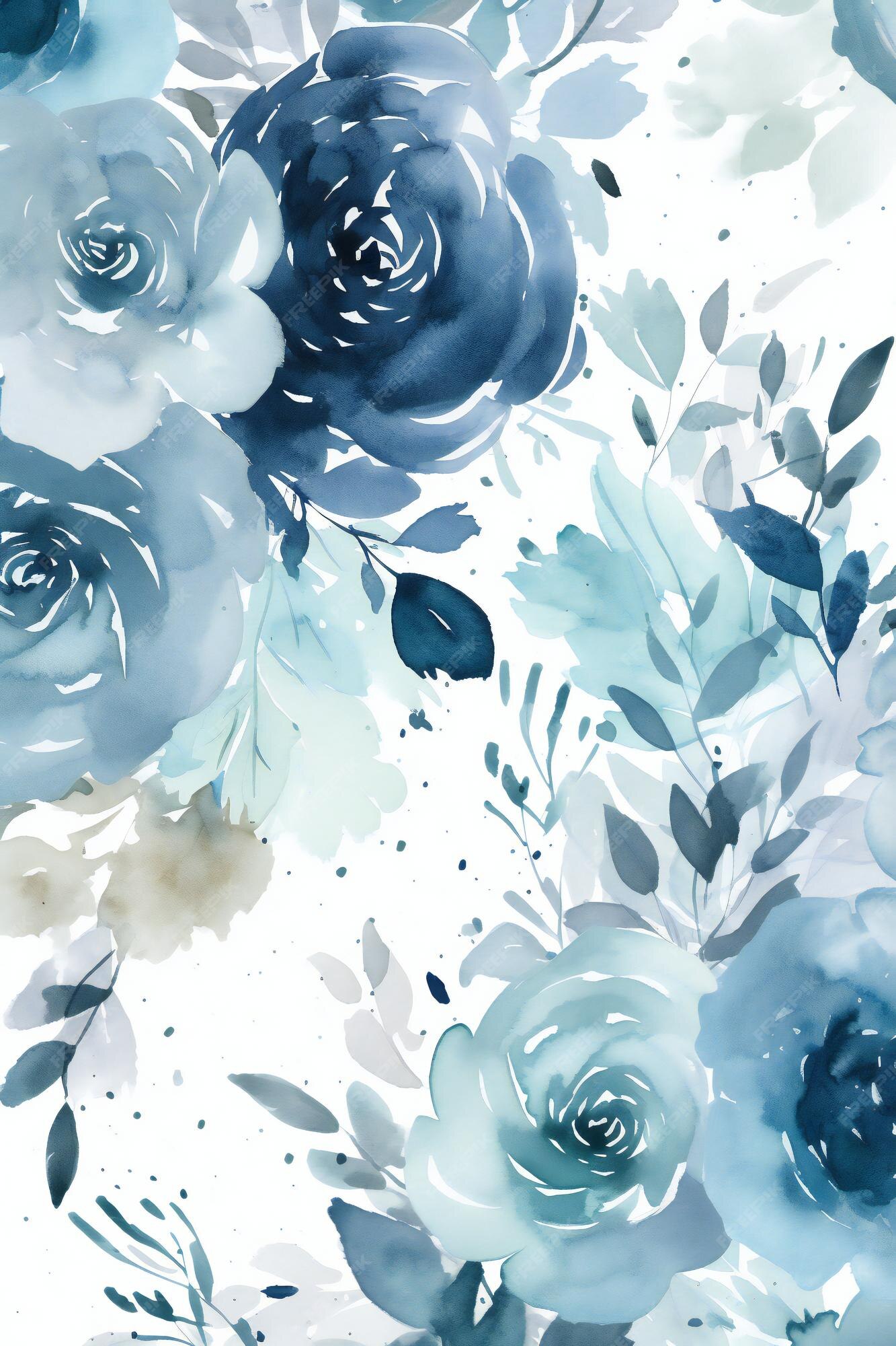 blue flowers Wallpapers on WallpaperDog