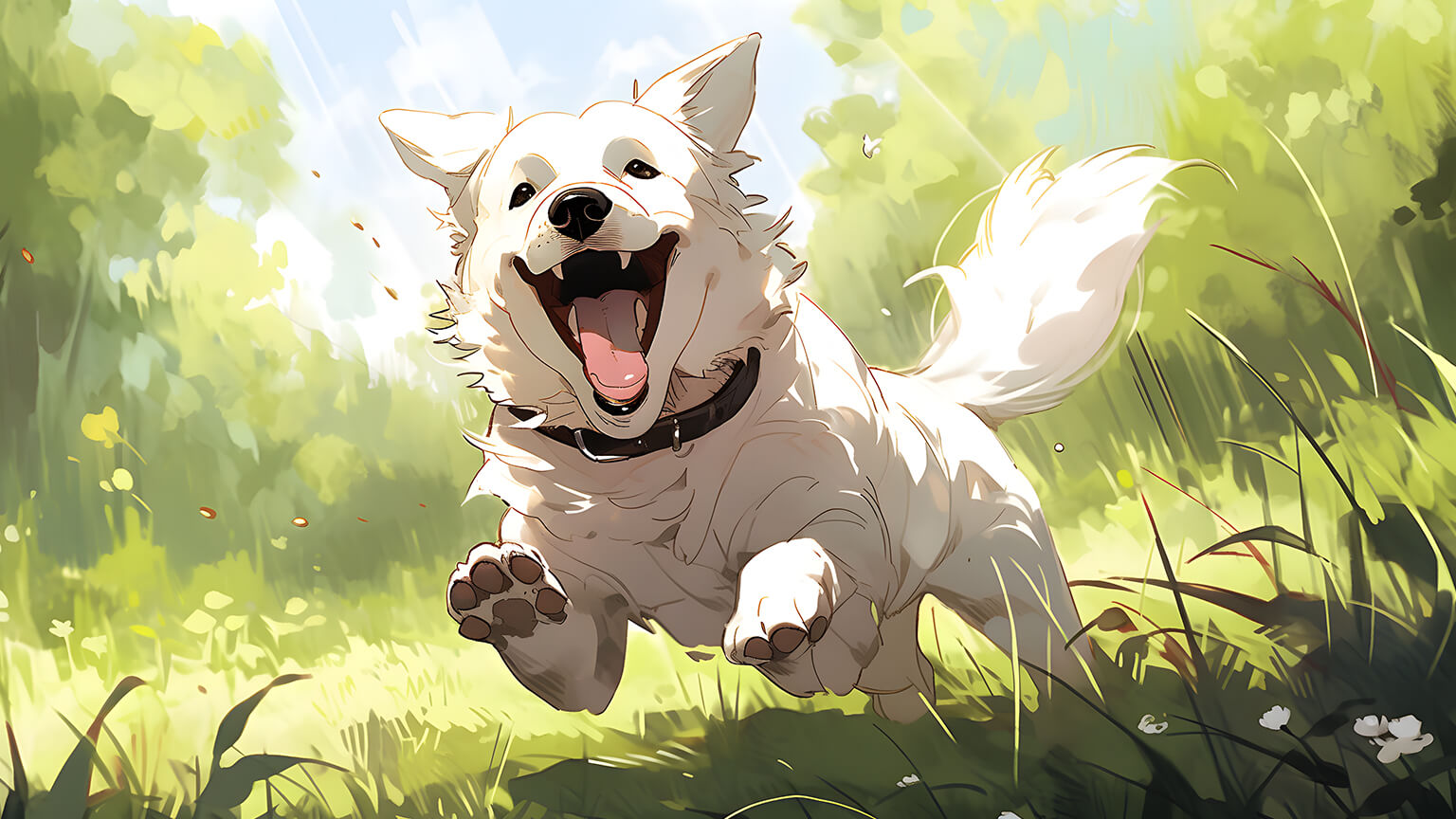 Anime Dogs Wallpapers On WallpaperDog
