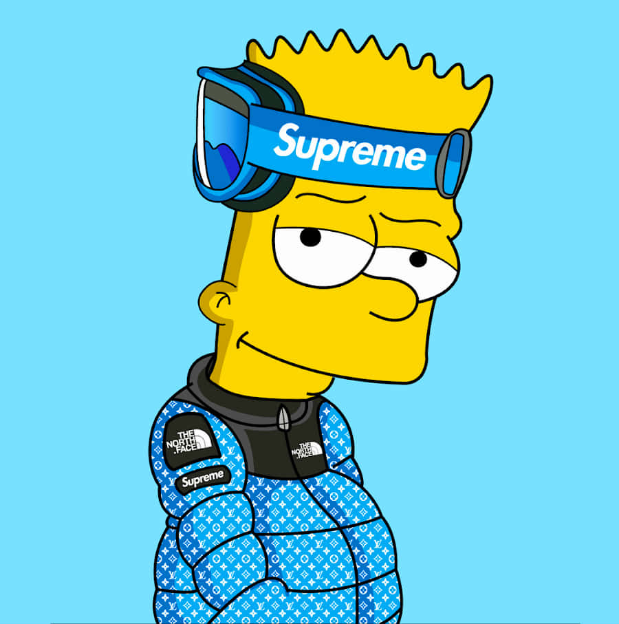 Bart Simpson Supreme Wallpapers on WallpaperDog